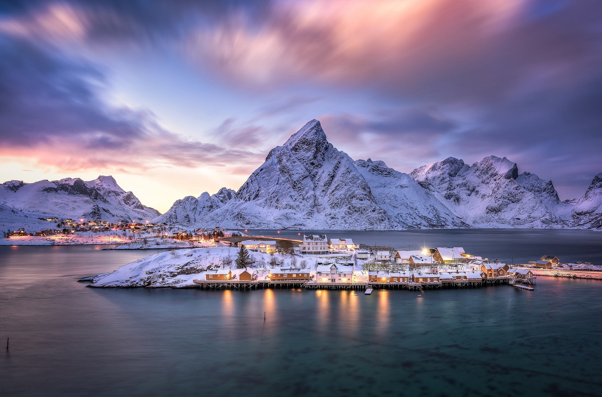 reine, hd, norway, 1080P, HD Wallpaper