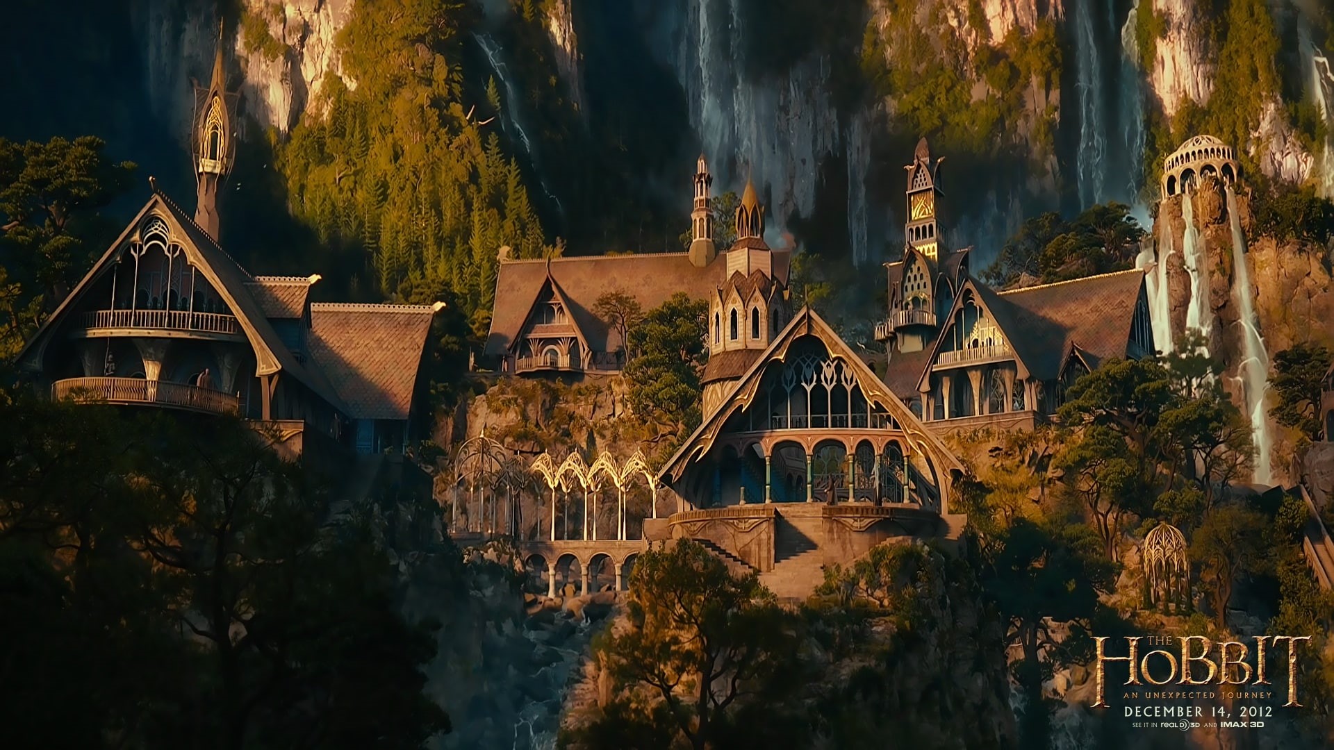Hobbit, 1080P, Scene, Movie, Journey, Unexpected, HD Wallpaper