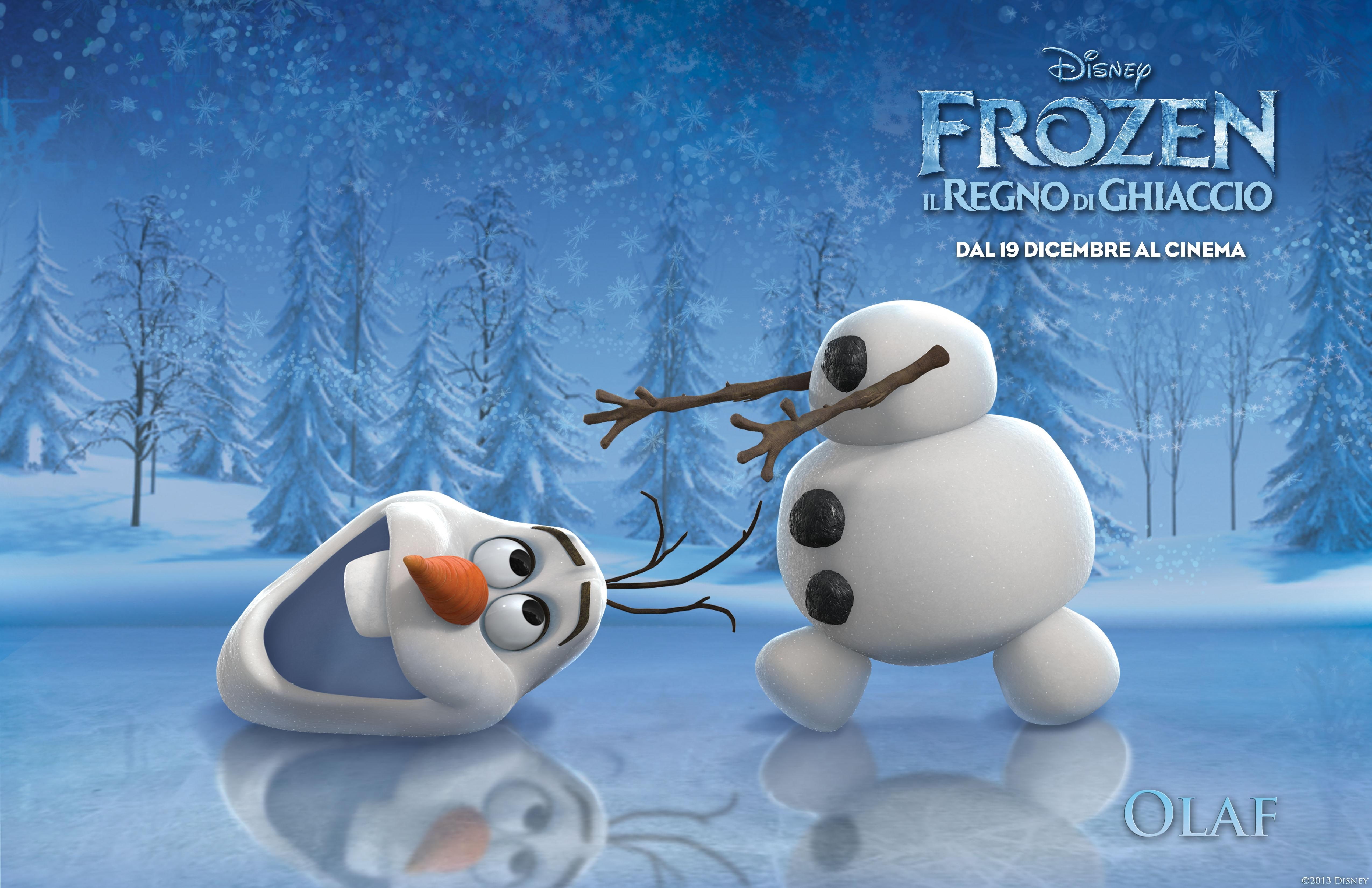4K, disney, olaf, frozen, HD Wallpaper