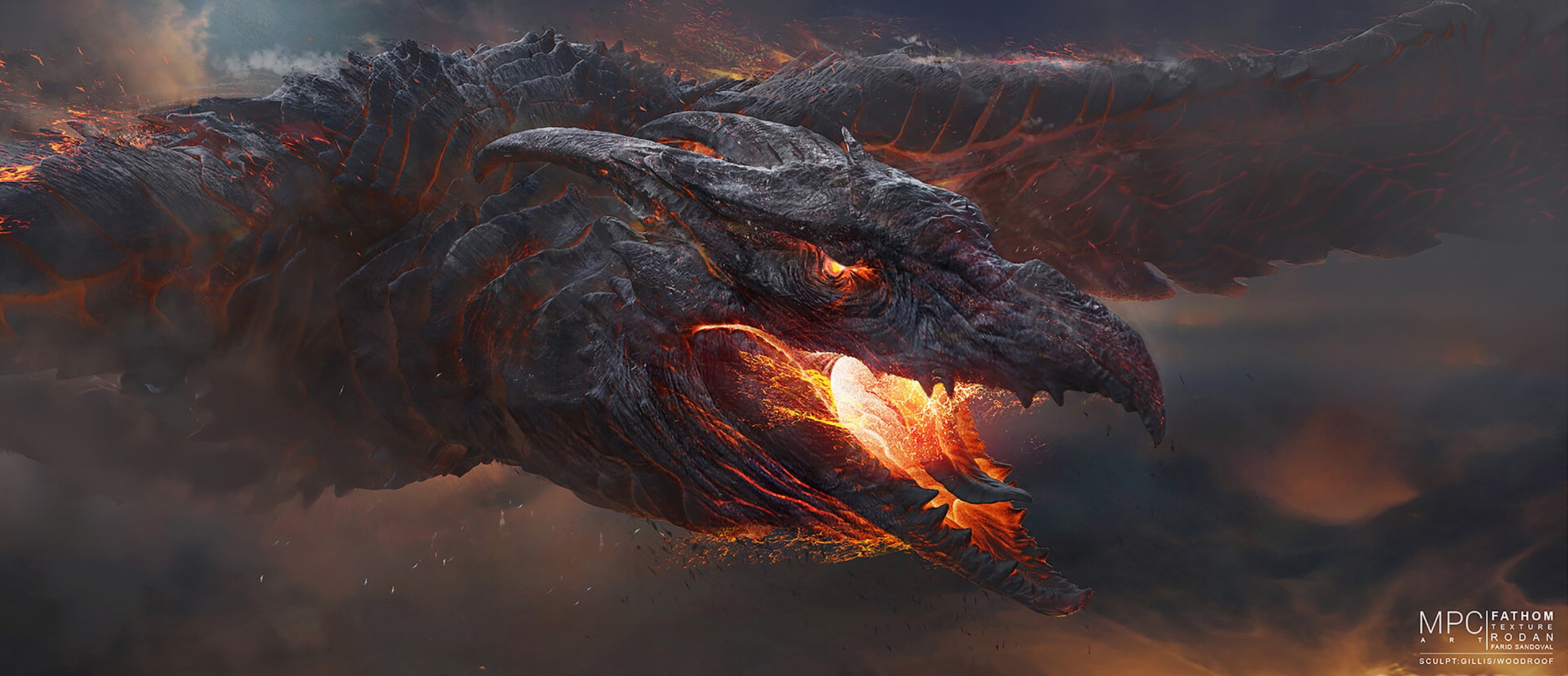 Movie, 4K, Godzilla: King of the Monsters, Rodan (MonsterVerse), HD Wallpaper