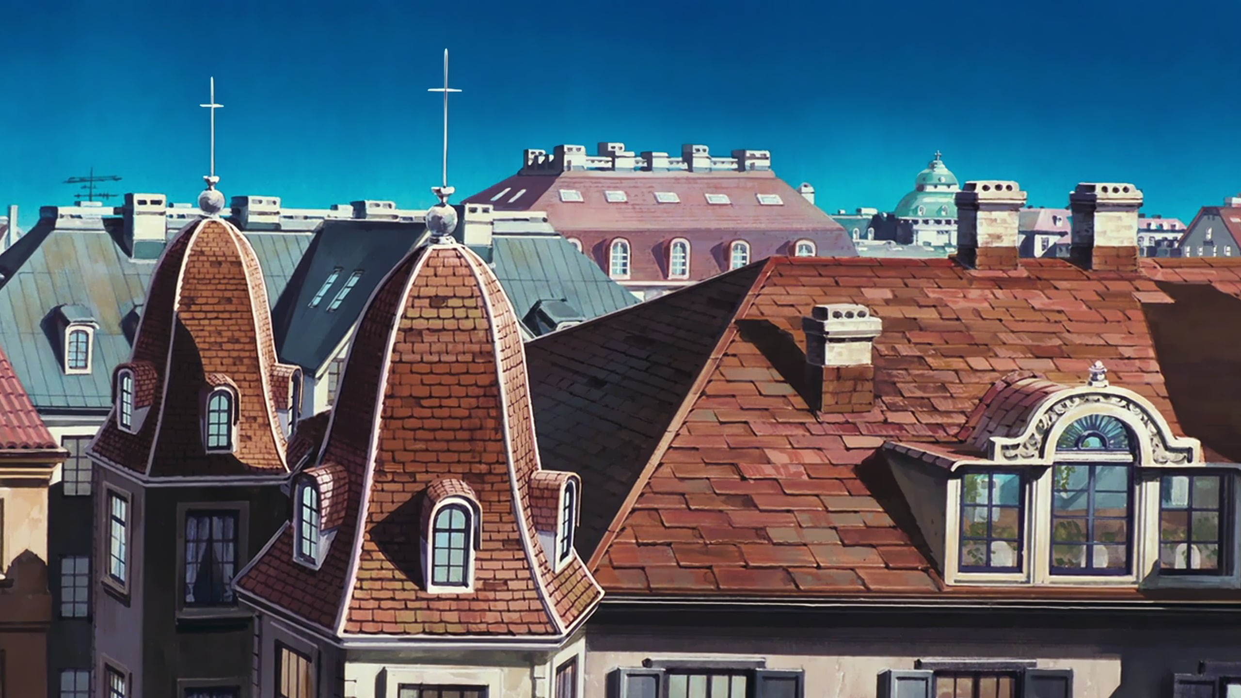 2K, anime, Studio Ghibli, Majo no Takkyūbin, HD Wallpaper