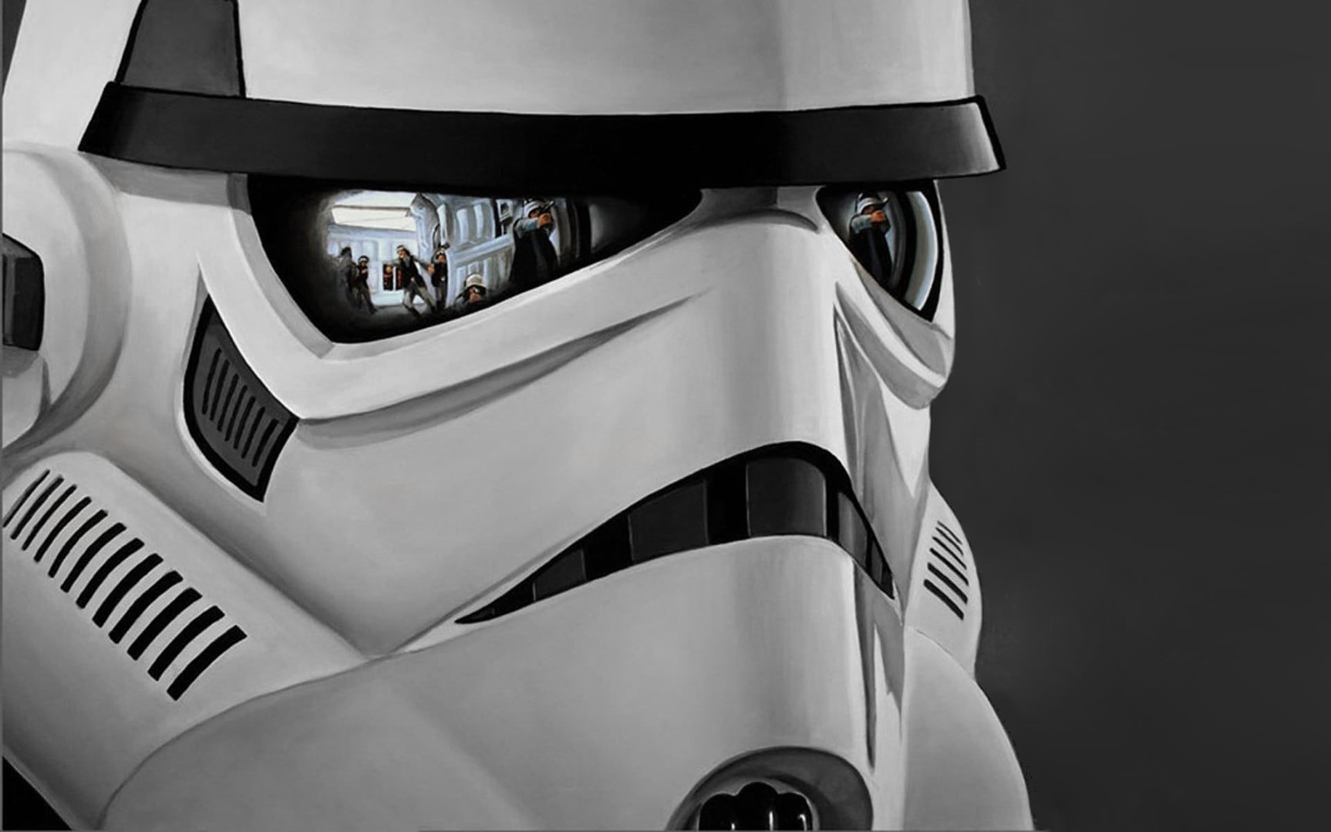 no People, stormtrooper, steel, car, headwear, helmet, land Vehicle, engine, protection, Star Wars, machinery, security, storm, metal, equipment, mode of transportation, HD Wallpaper