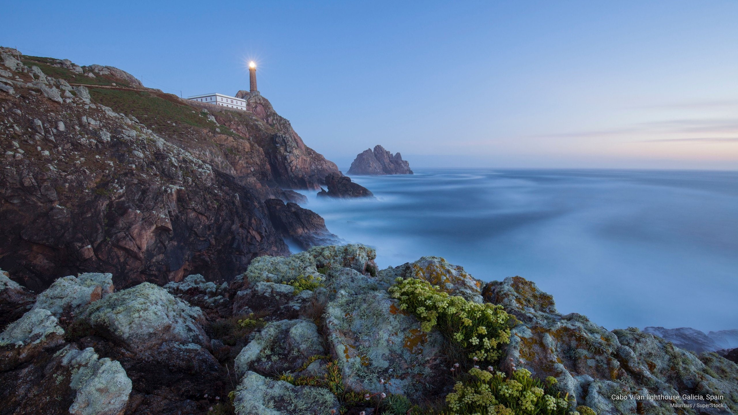 spain, cabo, vilan, Europe, lighthouse, 2K, galicia, HD Wallpaper