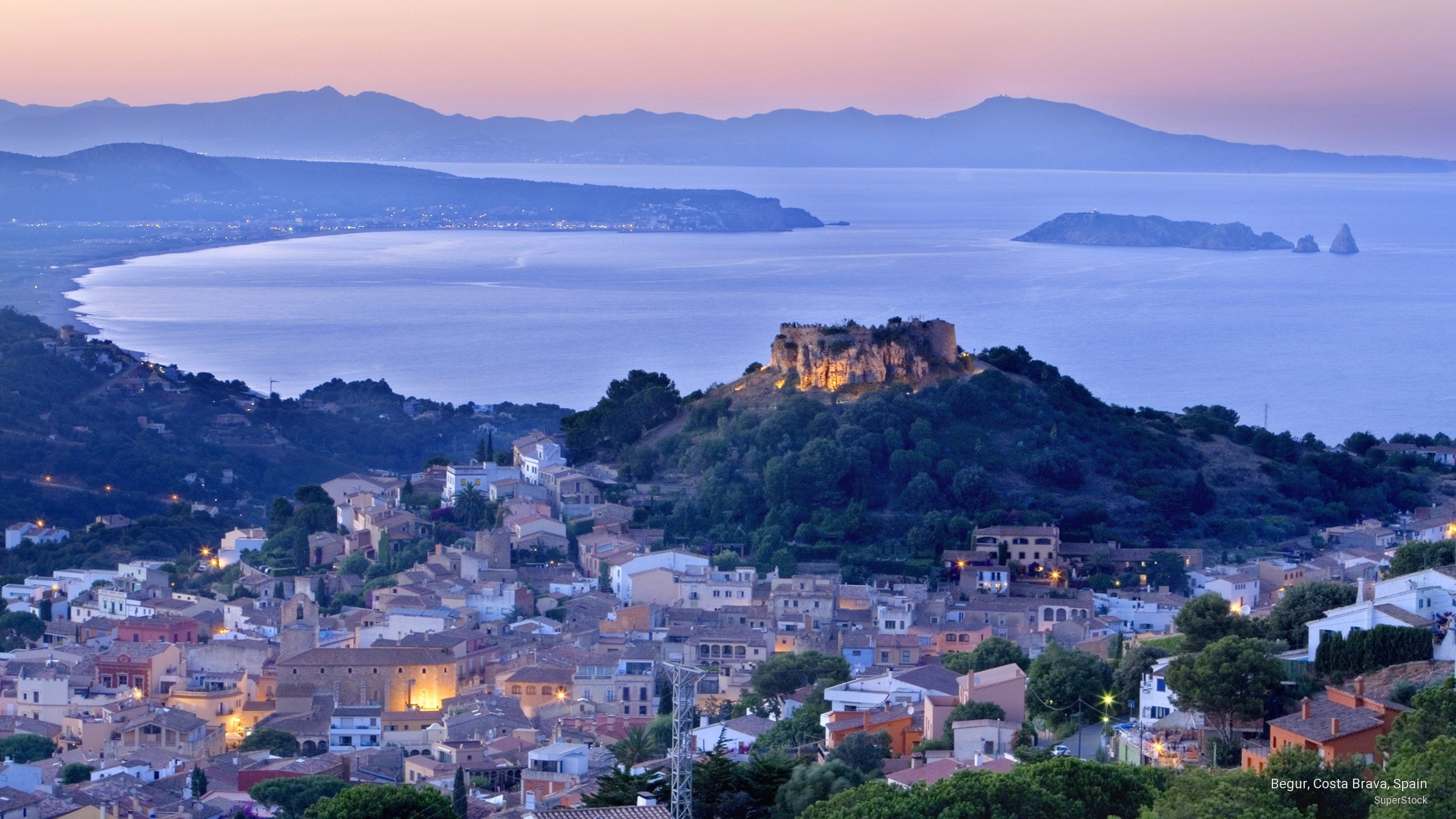 Europe, 2K, begur, brava, costa, spain, HD Wallpaper
