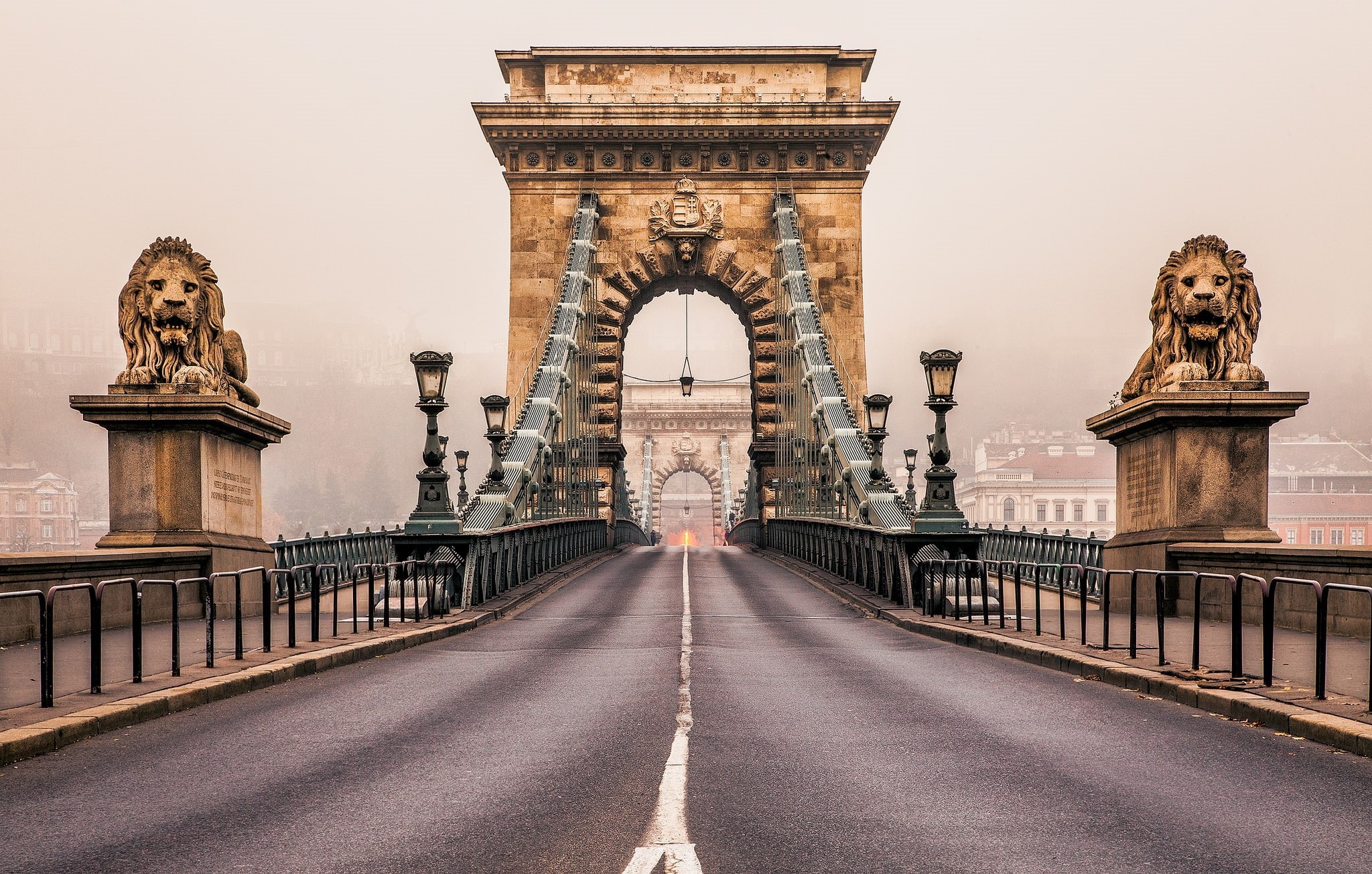 the way forward, nature, tourism, road, diminishing perspective, built structure, architecture, 1080P, no people, transportation, connection, budapest, HD Wallpaper