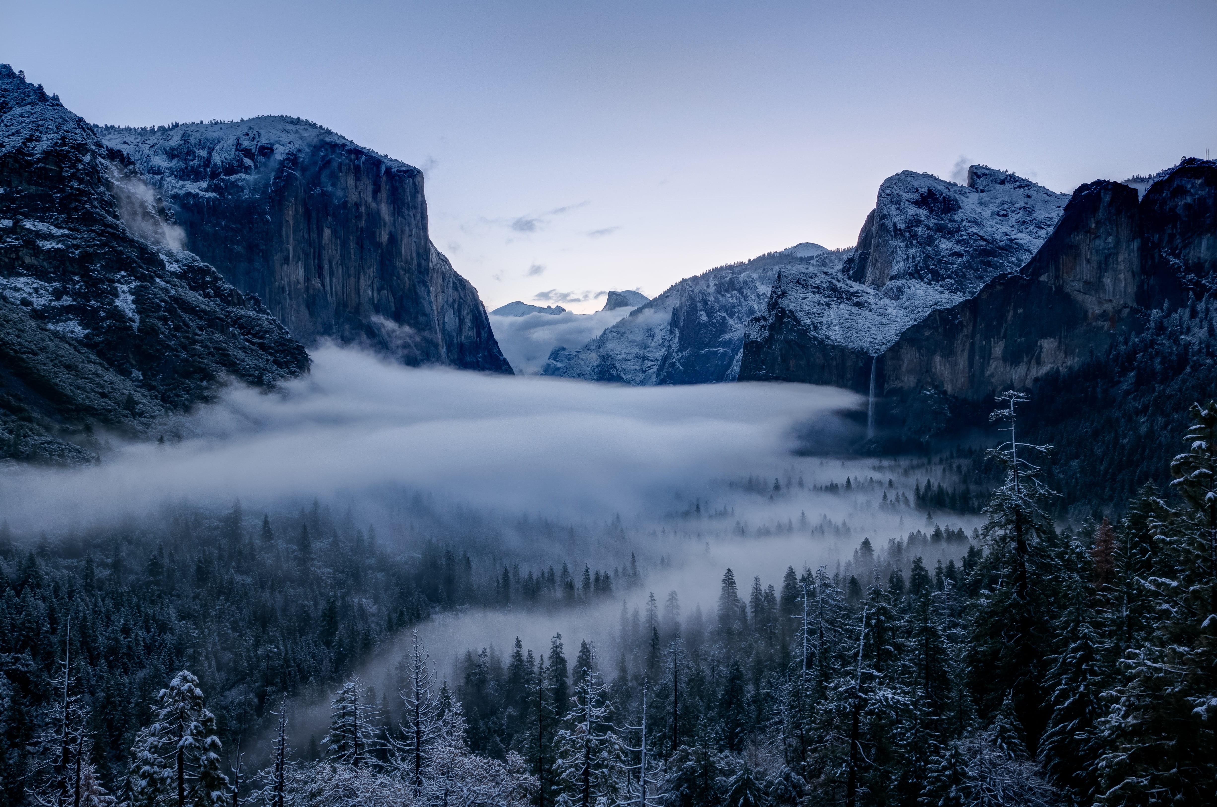 dolomites, forest, mountain, snow, snowy, european Alps, Yosemite, scenics, rock - Object, beauty In Nature, morning, 4K, Tunnel View, landscape, tree, HD Wallpaper