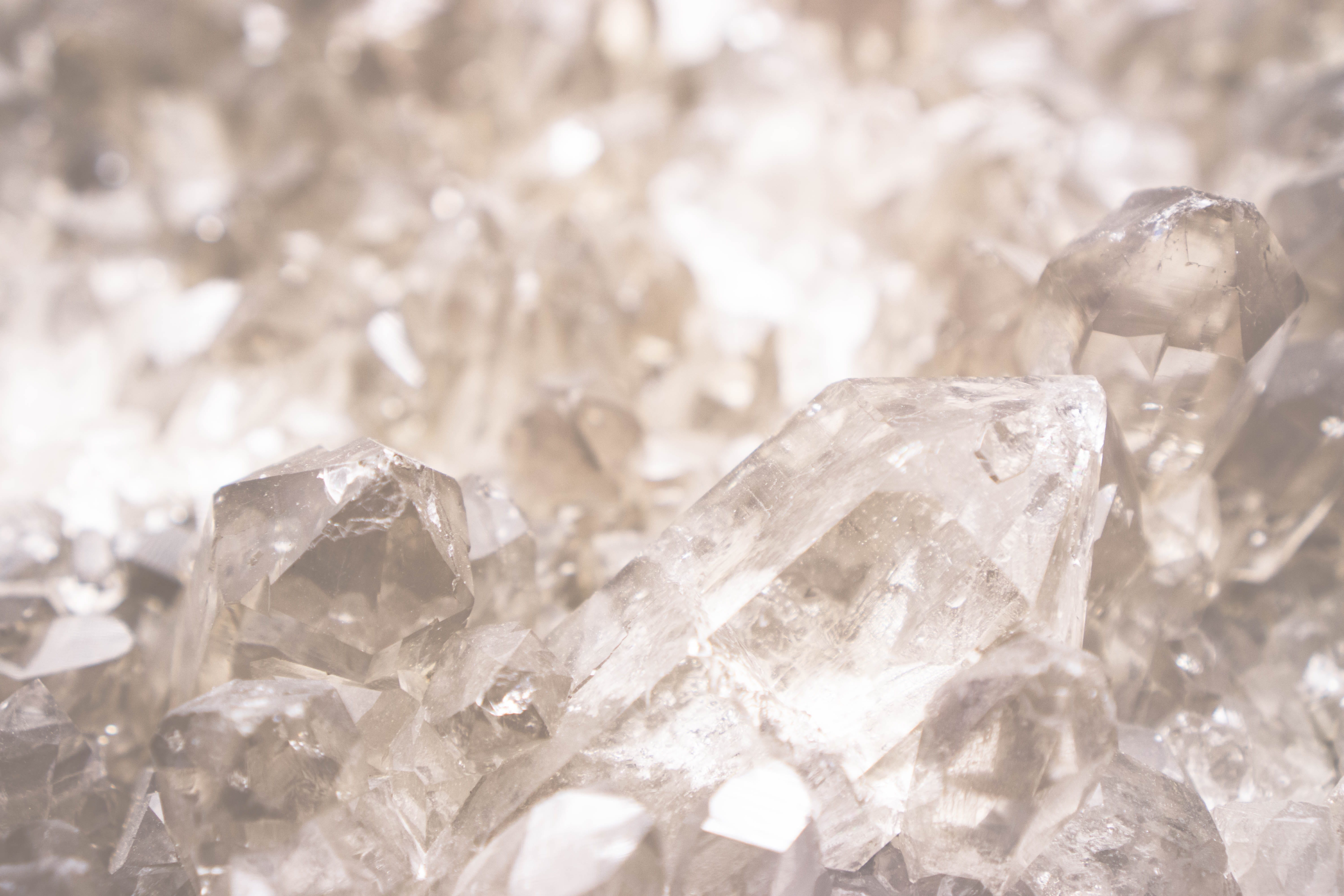 lot, purity, selective focus, nature, no people, textured, gemstone, stone, shiny, crystal, ice, clear, macro, melting, close-up, focus on foreground, solid, HD Wallpaper