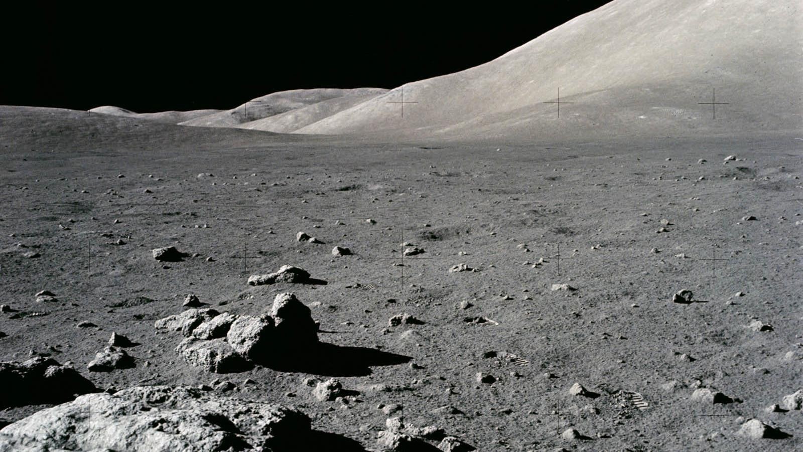 moon, surface, 720P, HD Wallpaper