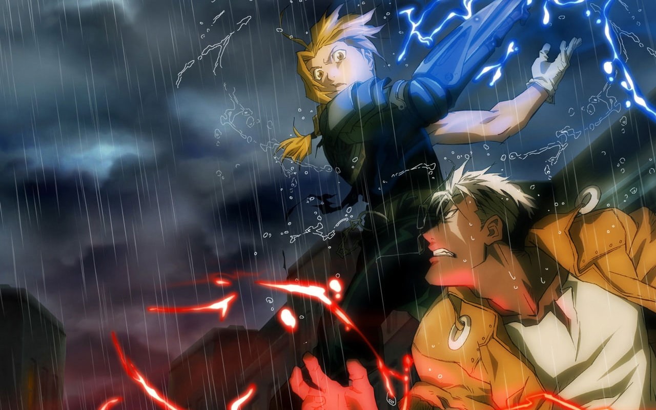 fma, edward, art, x, hd, fullmetal, alchemist, full, Edward Elric, anime, Fullmetal Alchemist, metal, elric, scar, 720P, HD Wallpaper