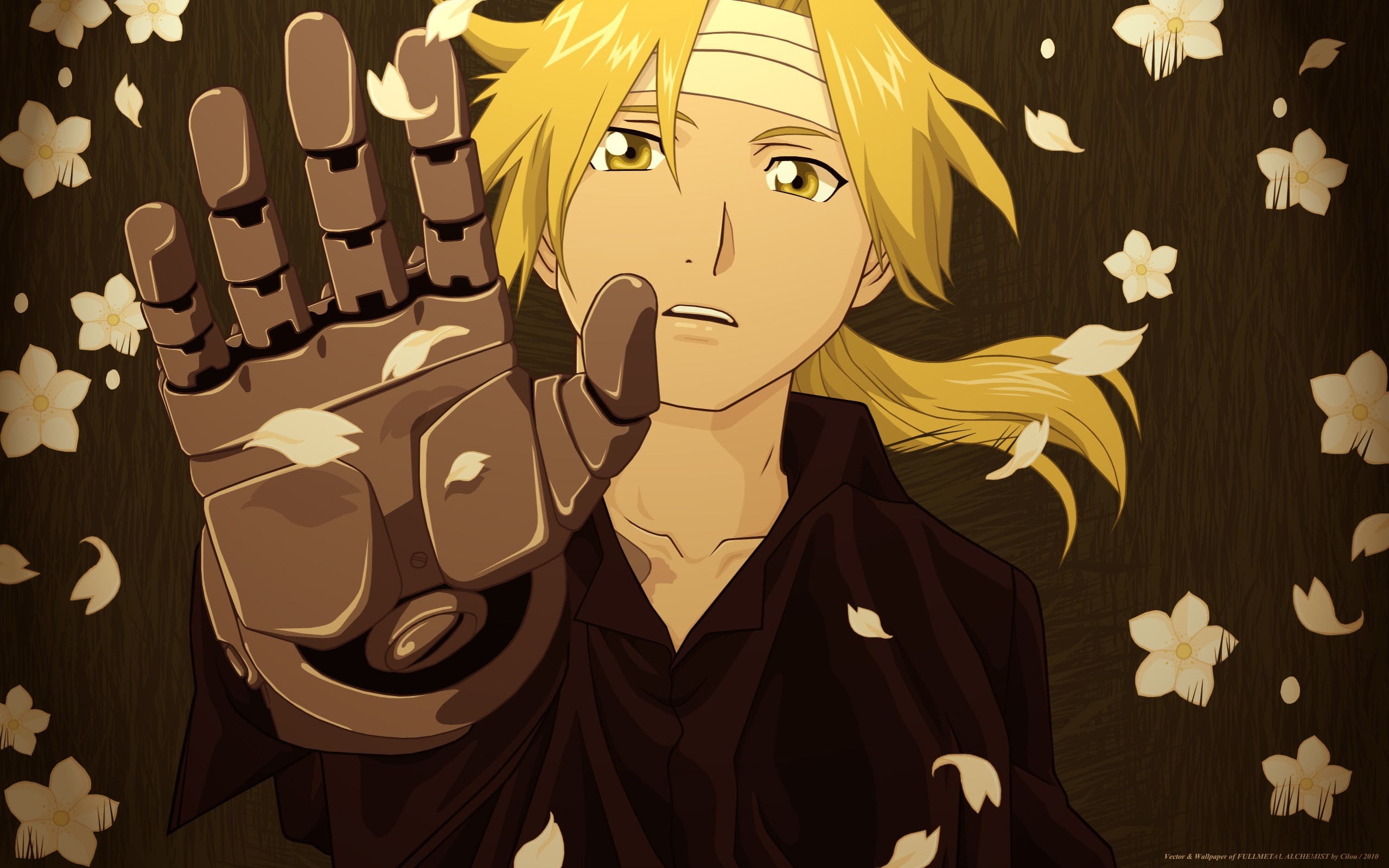 2K, anime, Elric Edward, Full Metal Alchemist, HD Wallpaper