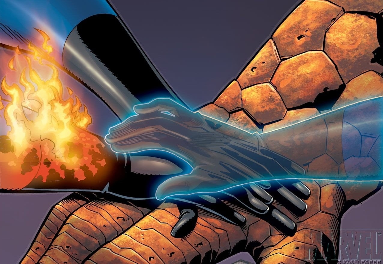 Thing (Marvel Comics), four, nature, Susan Storm, digital composite, creativity, Ben Grimm, technology, Marvel Comics, built structure, close-up, HD Wallpaper