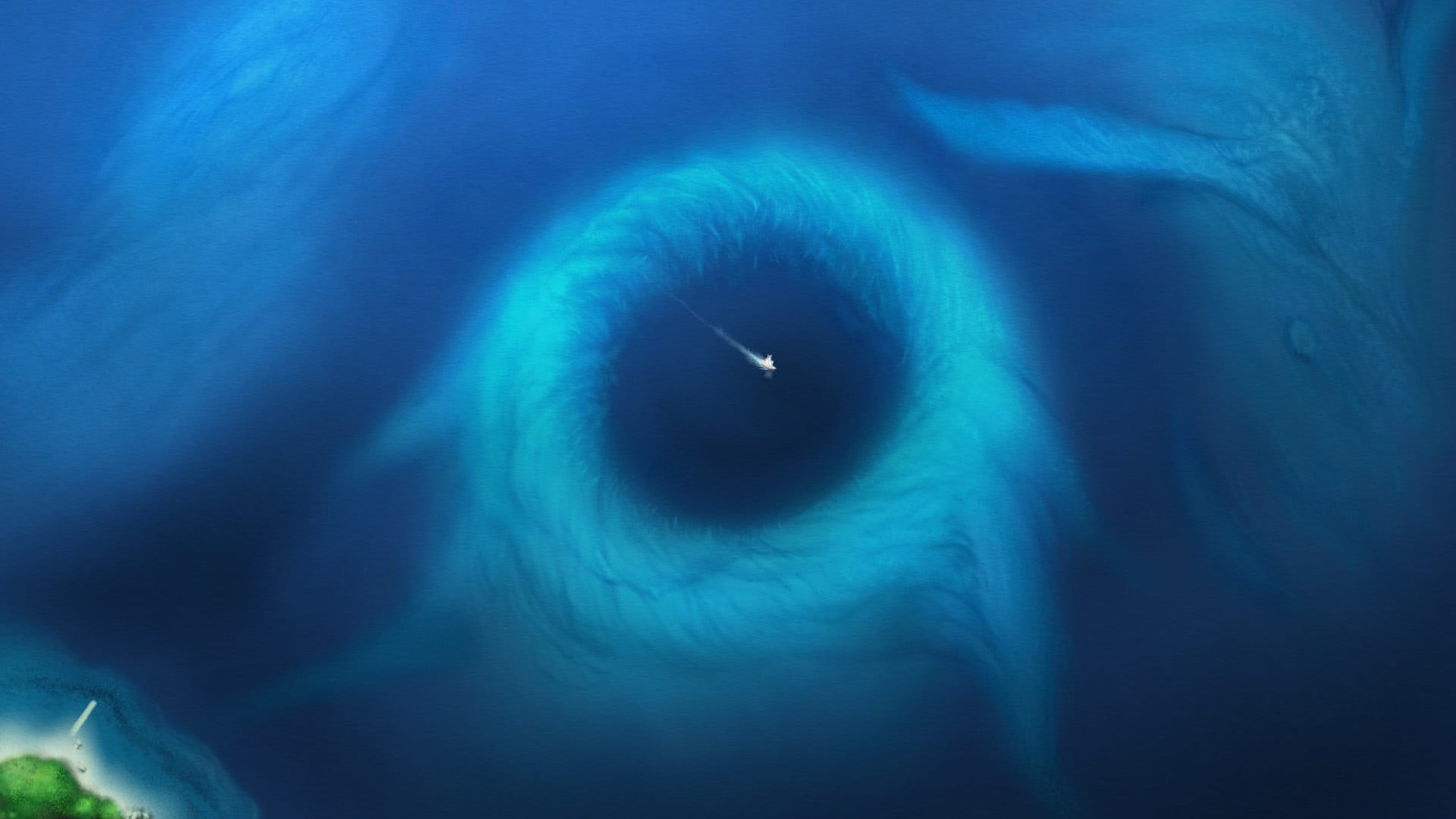 aerial view, eye, human body part, sensory perception, Waterswirl, human face, no People, sea, photo, pattern, aerial, creativity, people, body part, 1080P, HD Wallpaper