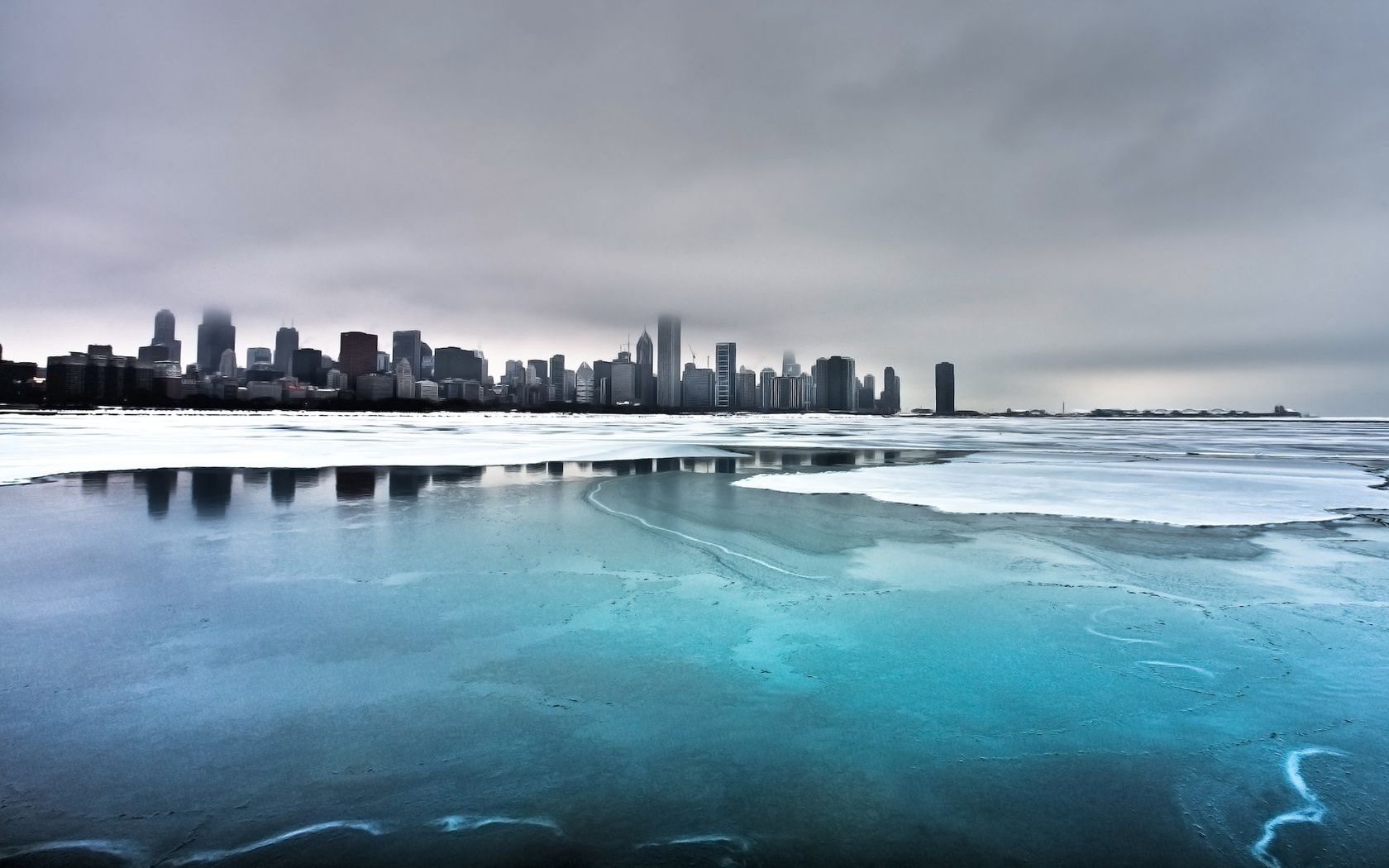 720P, frozen lake, HD Wallpaper