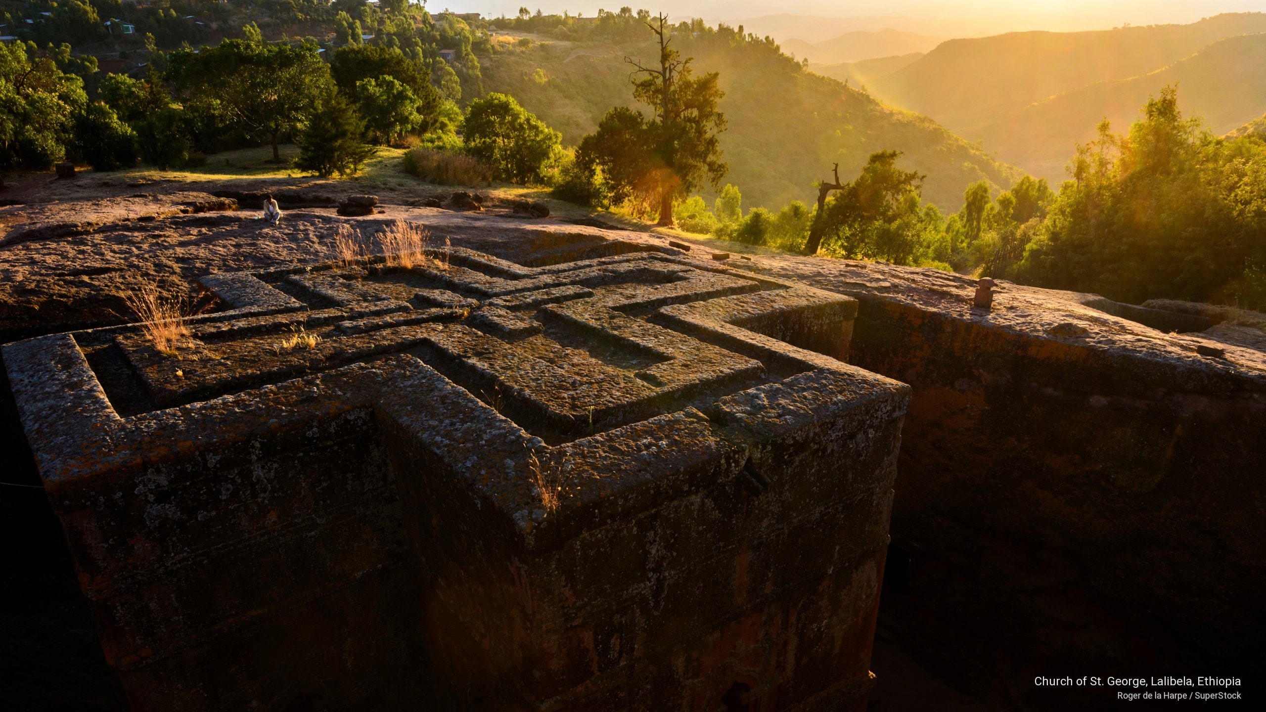 2K, ethiopia, george, church, Africa, lalibela, st, HD Wallpaper