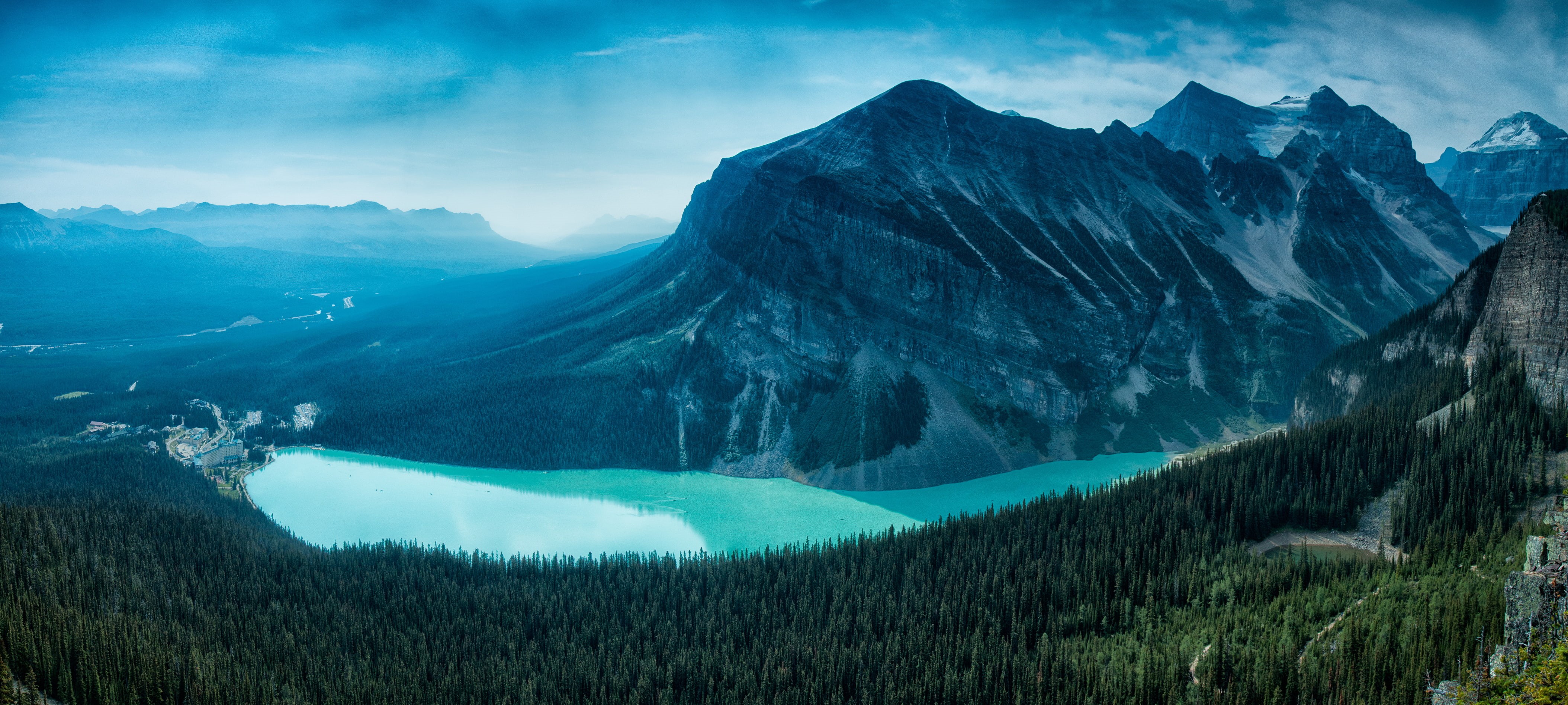 4K, Canada, Canadian Rockies, 4K, Lake Louise, Banff National Park, HD Wallpaper
