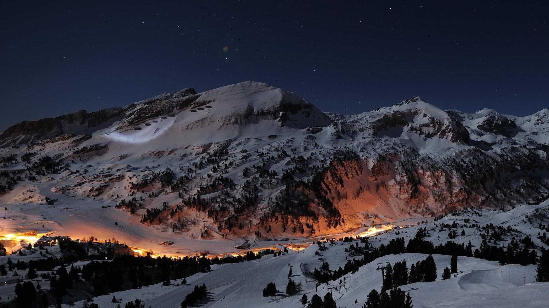 ski resort, hd, ski, 1080P, resort, 1920x1080, HD Wallpaper