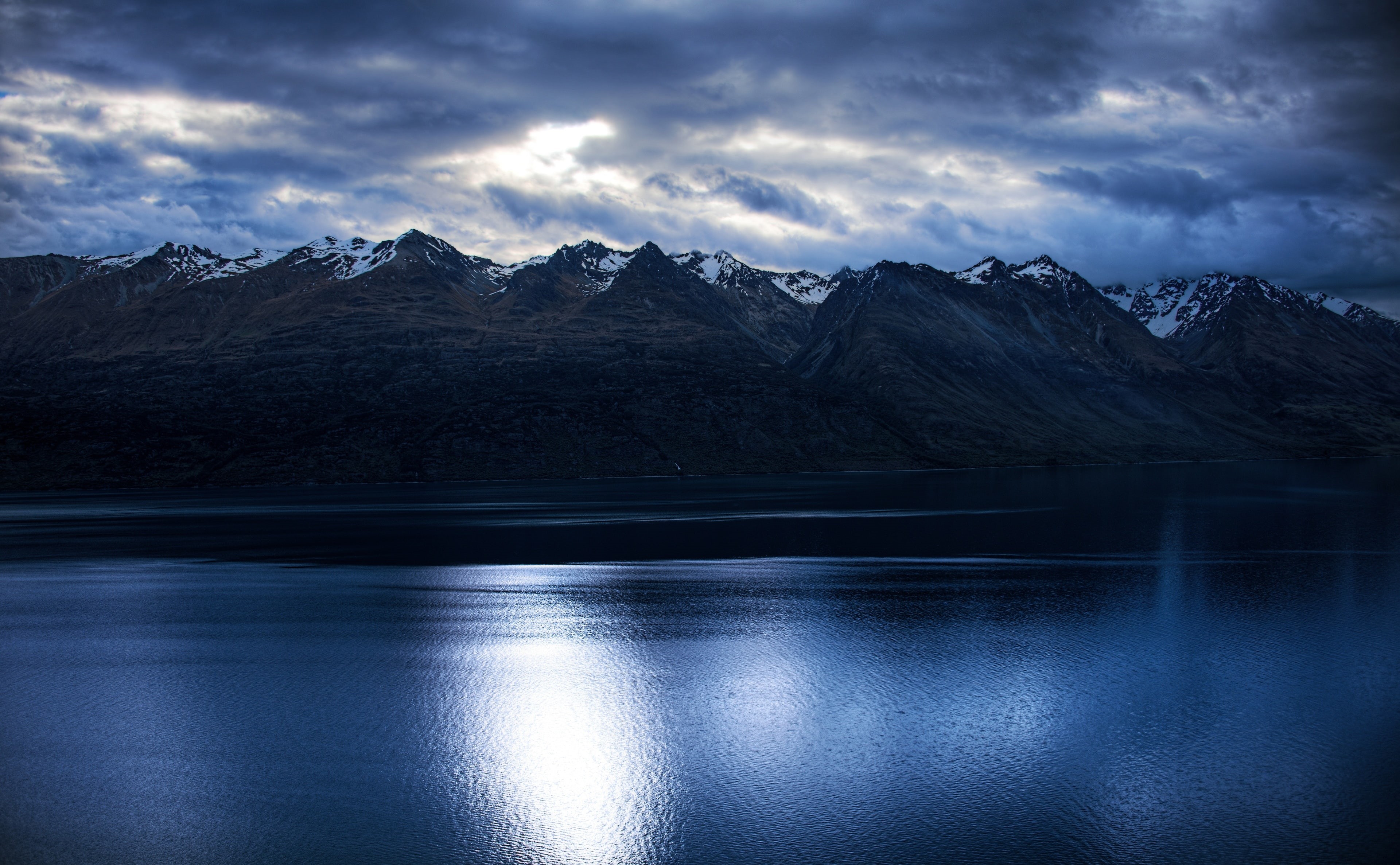 body, cold temperature, Oceania, Travel, queenstown, lake, sky, snowcapped mountain, zealand, tranquility, new, tranquil scene, cloud - sky, environment, HD Wallpaper