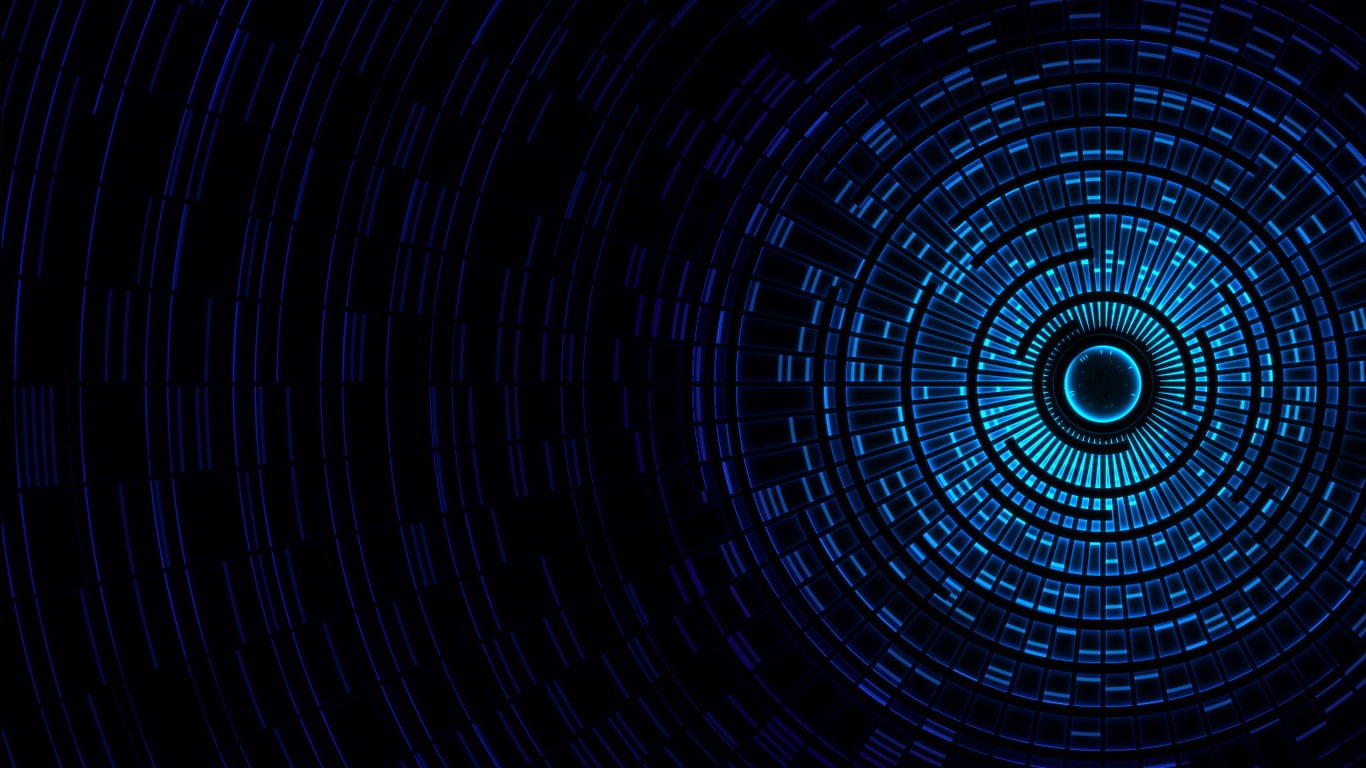 cyberspace, shape, pattern, abstract, technology, distorted image, design, bright, spinning, full frame, backgrounds, complexity, Digital Blasphemy, black, HD Wallpaper