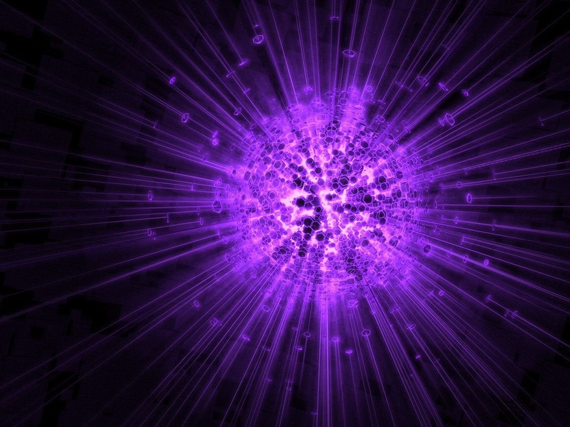 digital art, backgrounds, event, glowing, blue, shiny, sphere, Digital Blasphemy, no people, 480P, purple, nightlife, nature, exploding, light - natural phenomenon, HD Wallpaper