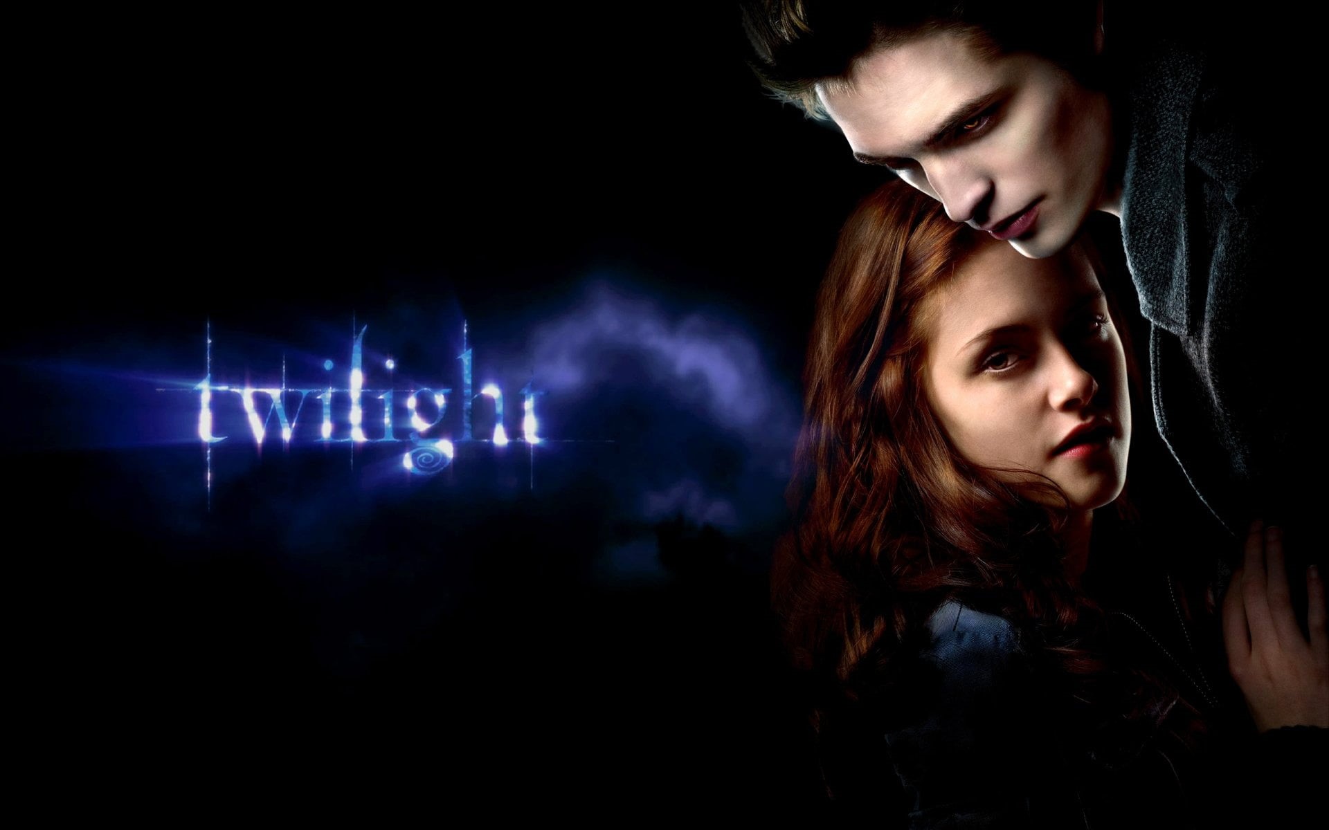 digital, 1080P, illuminated, Kristen Stewart, women, adult, Movie, young women, two people, young men, indoors, togetherness, Robert Pattinson, looking, HD Wallpaper