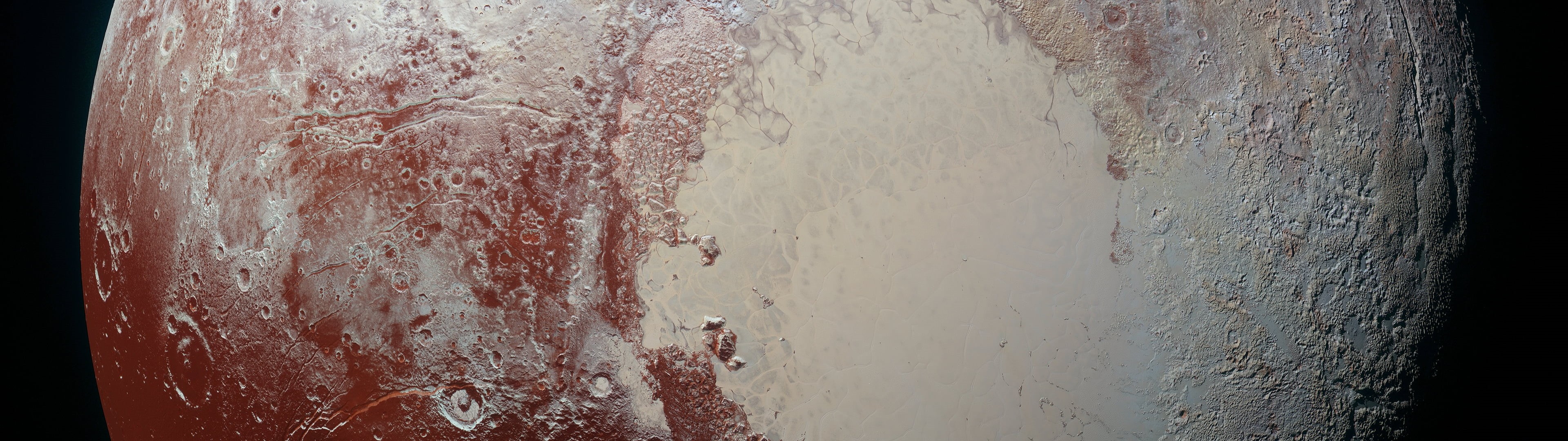 backgrounds, full frame, nature, pattern, dirt, indoors, old, architecture, space, Pluto, day, paint, NASA, white color, abstract, floral, brown, rug, no people, HD Wallpaper