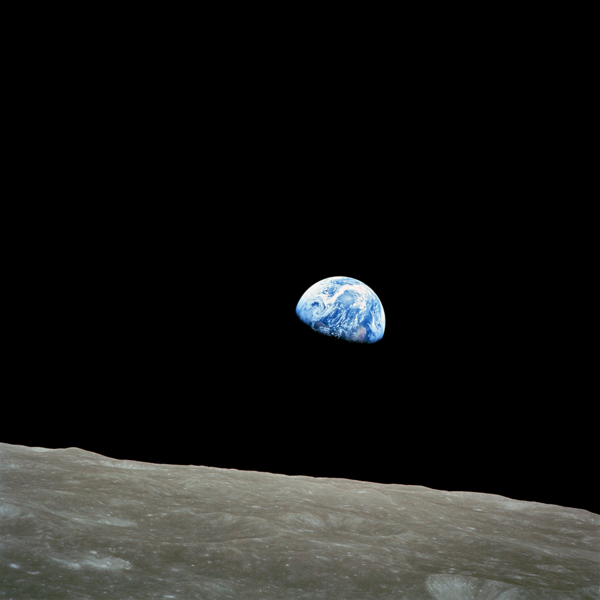 no people, cold temperature, scenics - nature, land, astronautics, 1080P, copy space, science, space travel, night sky, water, globe, rock, sea, earth, Phone HD Wallpaper