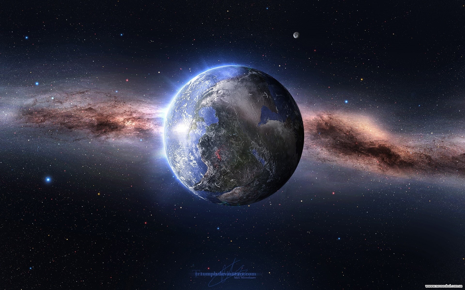 planeta, 1080P, espacio, nebulosas, naturaleza, HD Wallpaper
