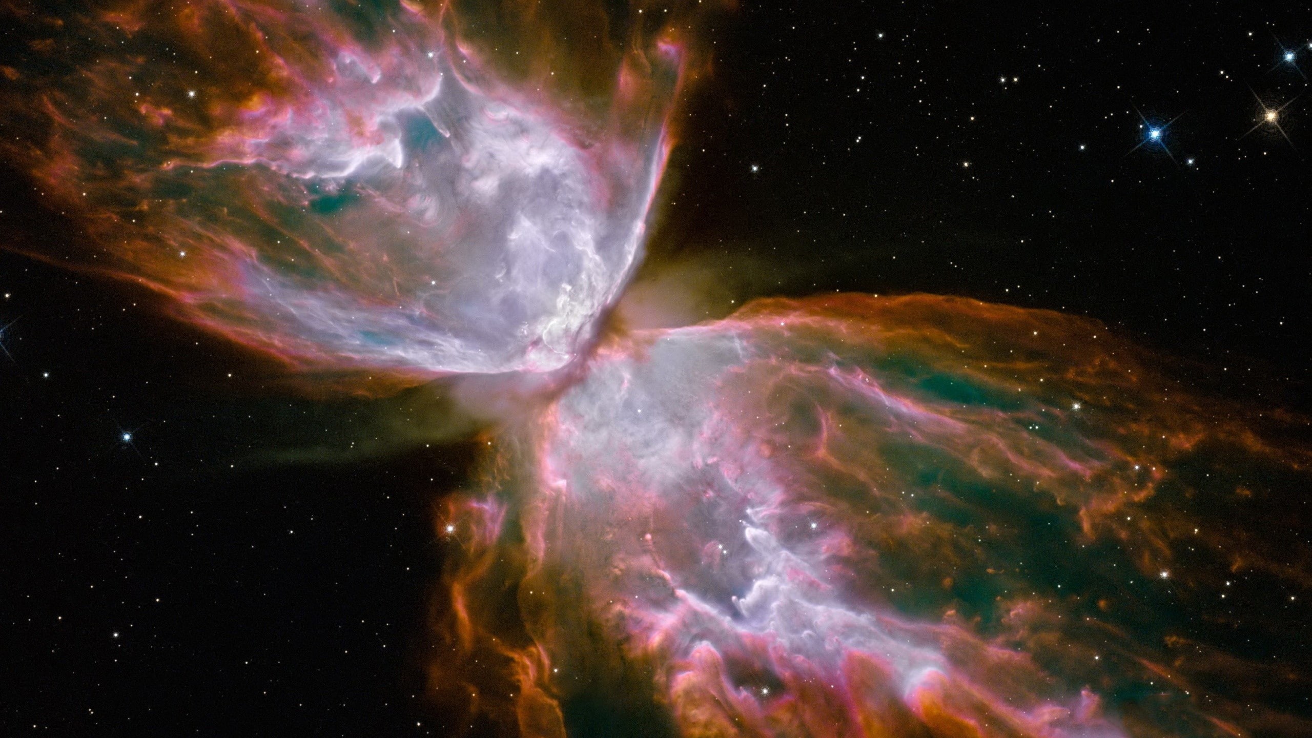 2K, choque, naturaleza, espacio, galaxias, HD Wallpaper