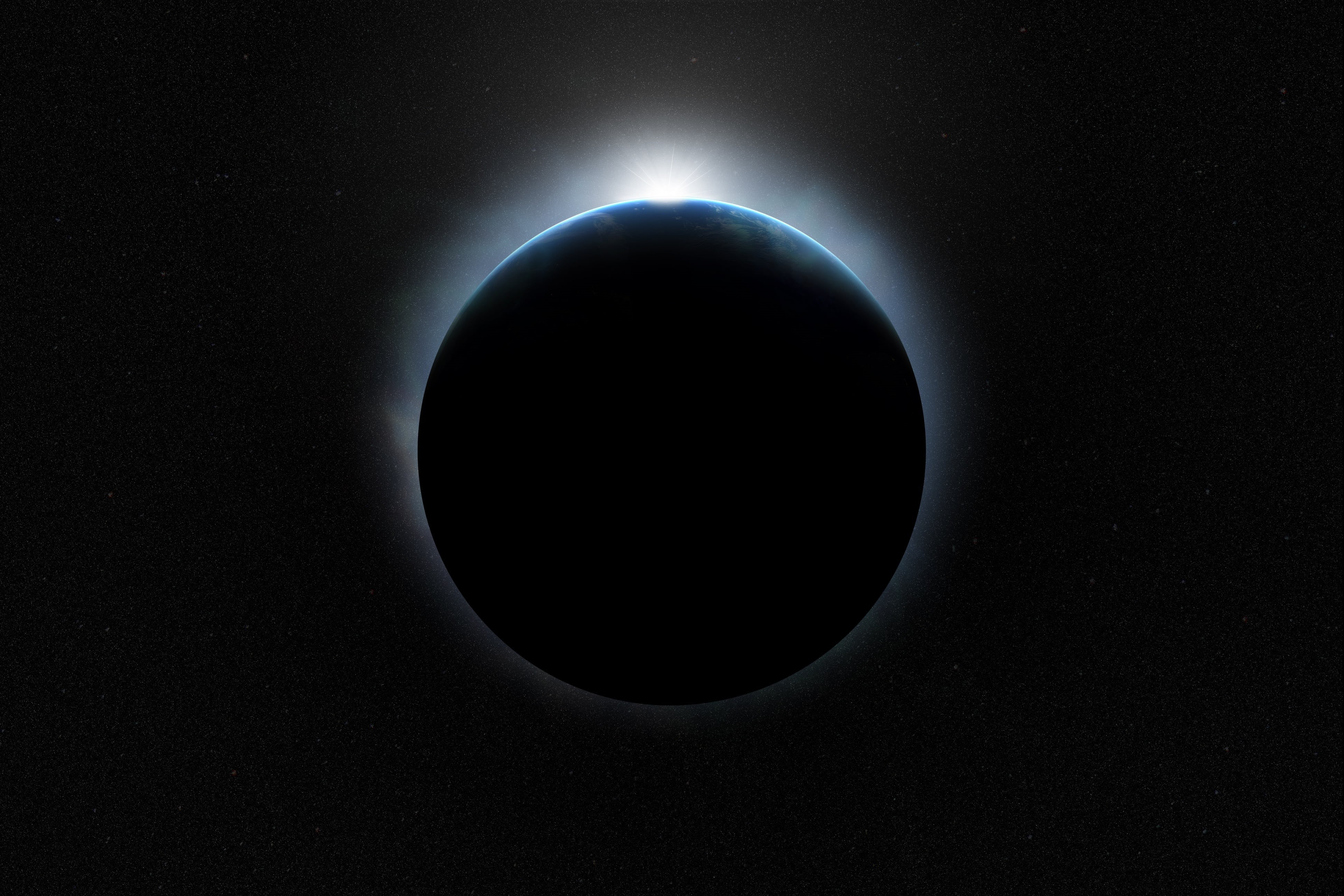 space, science, beauty in nature, globe, no people, earth, moon, solar eclipse, world, natural phenomenon, planet - Space, sky, full, glowing, moon surface, HD Wallpaper