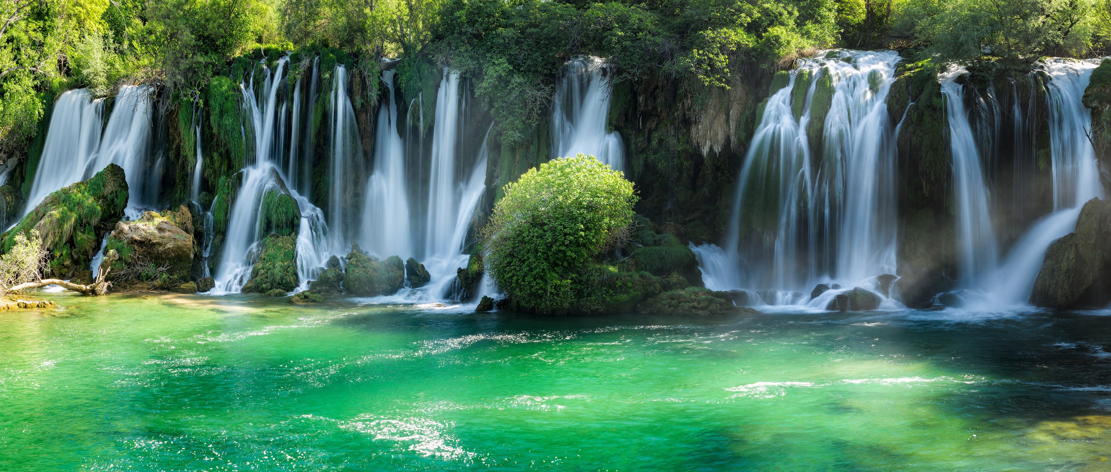 Bosnia and Herzegovina, Waterfall, 4K, Kravice waterfalls, HD Wallpaper