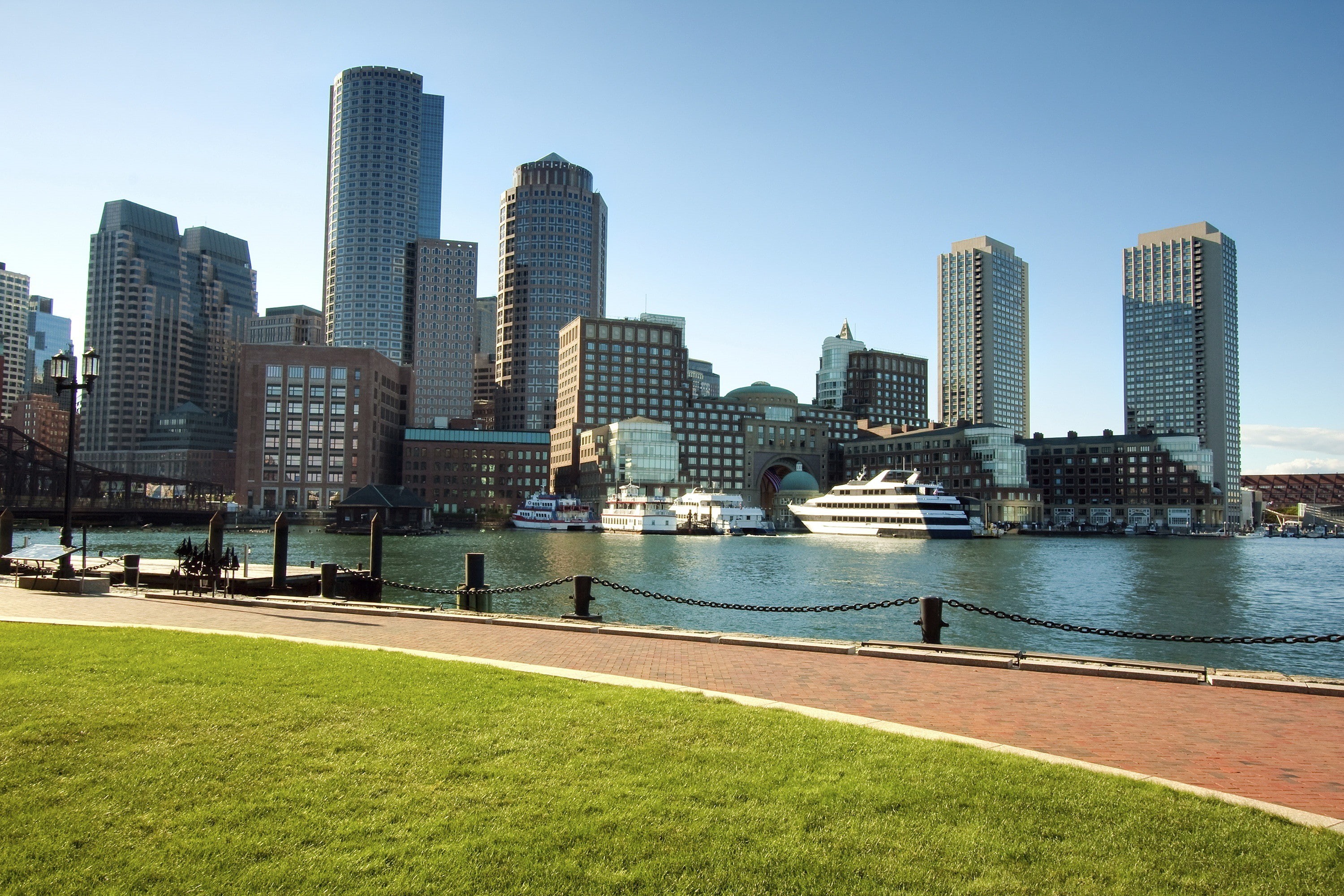 town, Boston, USA, city, 2K, Massachusetts, HD Wallpaper