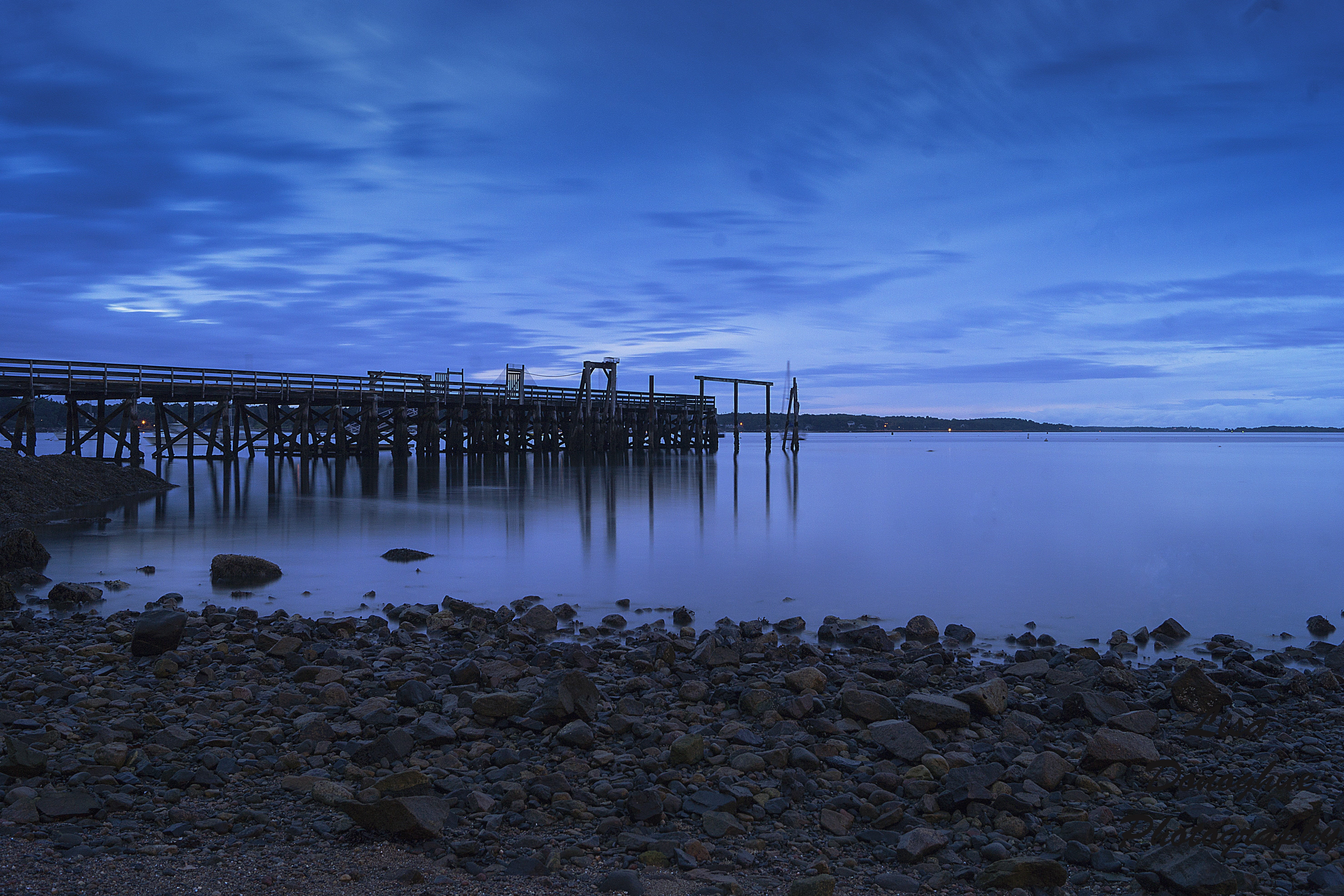 water, blue, sea, coastline, jetty, cloudy, Massachusetts, blue sky, long exposure, nature, Salem Willows, landscape, dock, pier, Salem, beach, wooden, HD Wallpaper