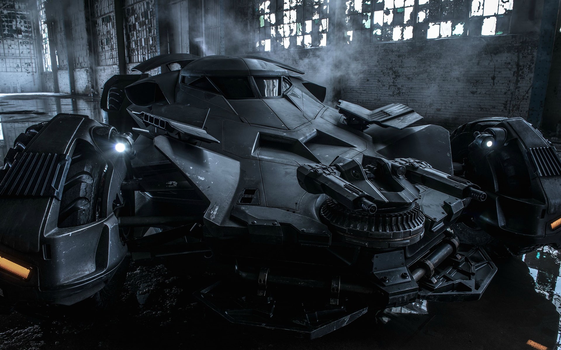 vs, 1080P, superman, batmobile, hd, movies, batman, HD Wallpaper
