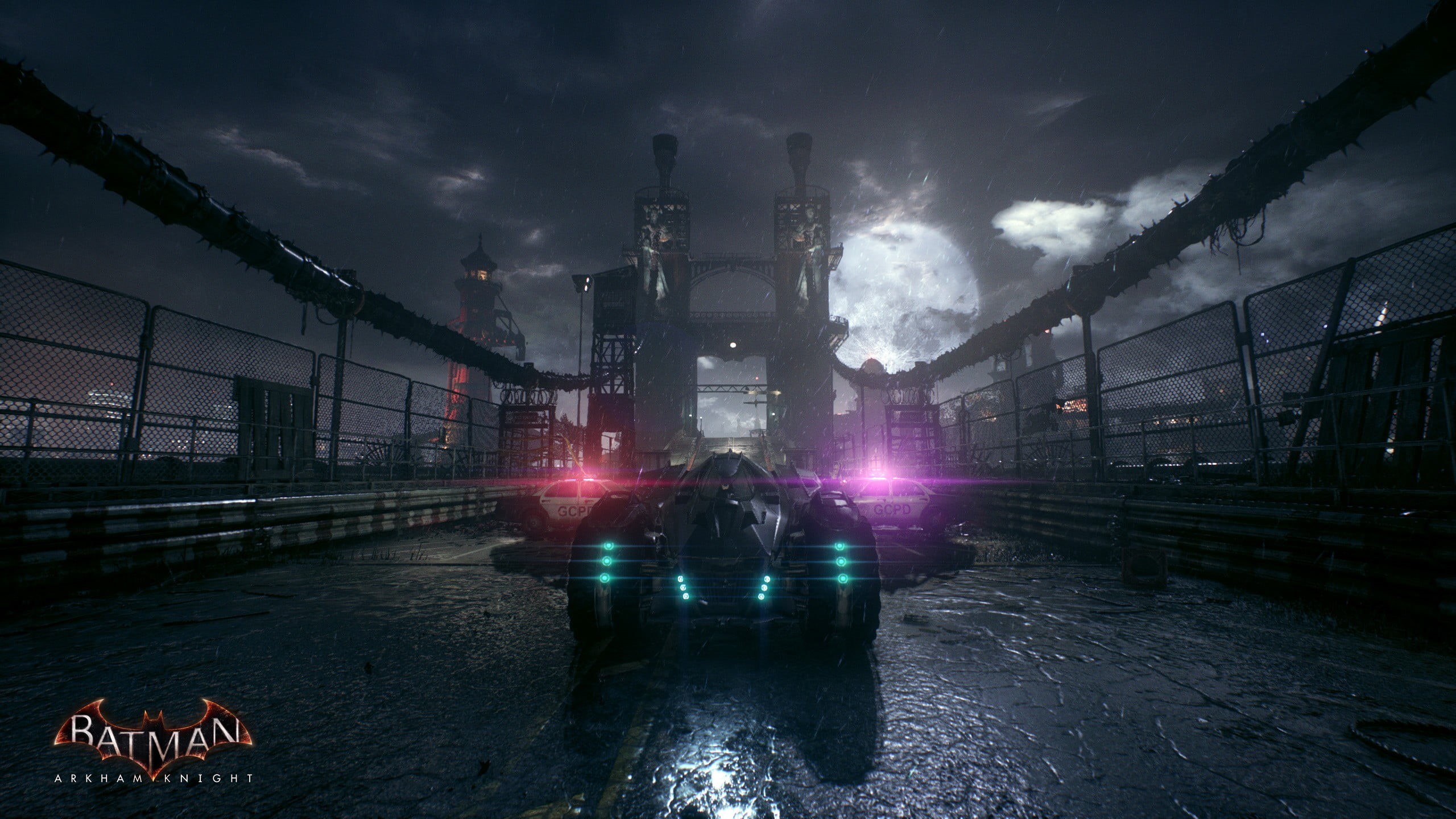 adult, real people, outdoors, architecture, Batman: Arkham Knight, connection, bridge - man made structure, sky, 2K, batman, cloud - sky, nature, transportation, HD Wallpaper