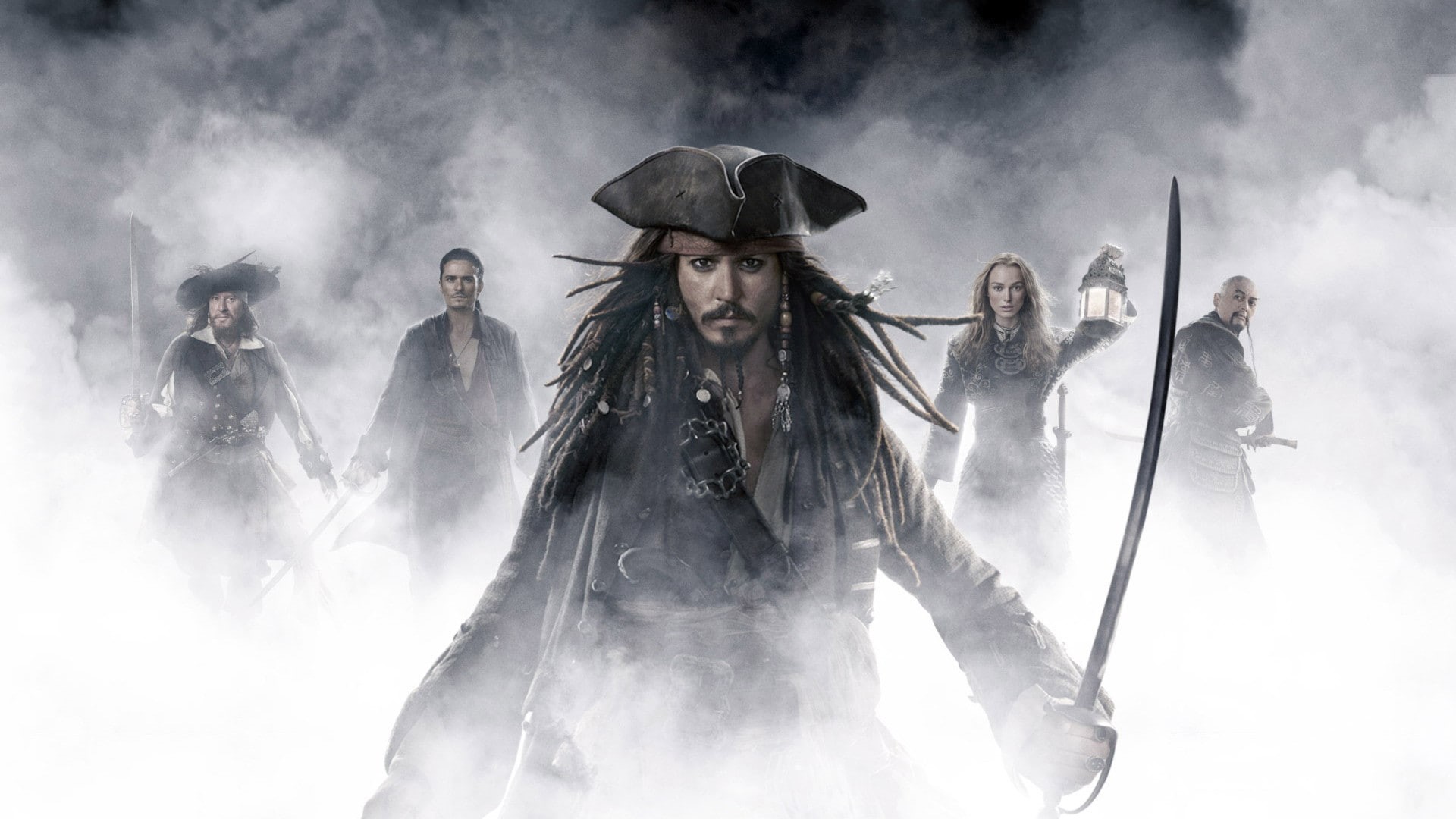 1080P, pirates, caribbean, movie, sparrow, jack, HD Wallpaper