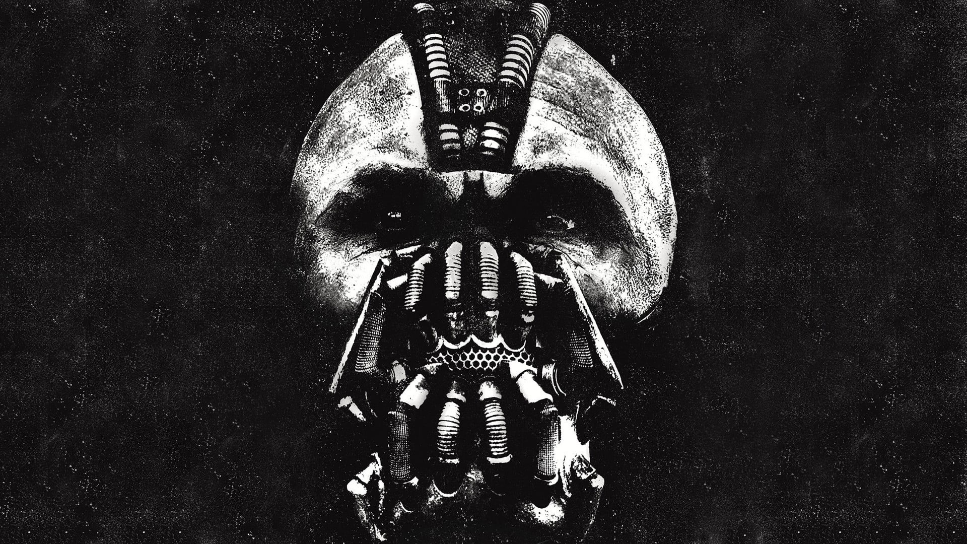 digital art, art and craft, Bane, outdoors, The Dark Knight Rises, metal, one animal, movies, no people, animal body part, human skeleton, dc, spooky, 1080P, HD Wallpaper