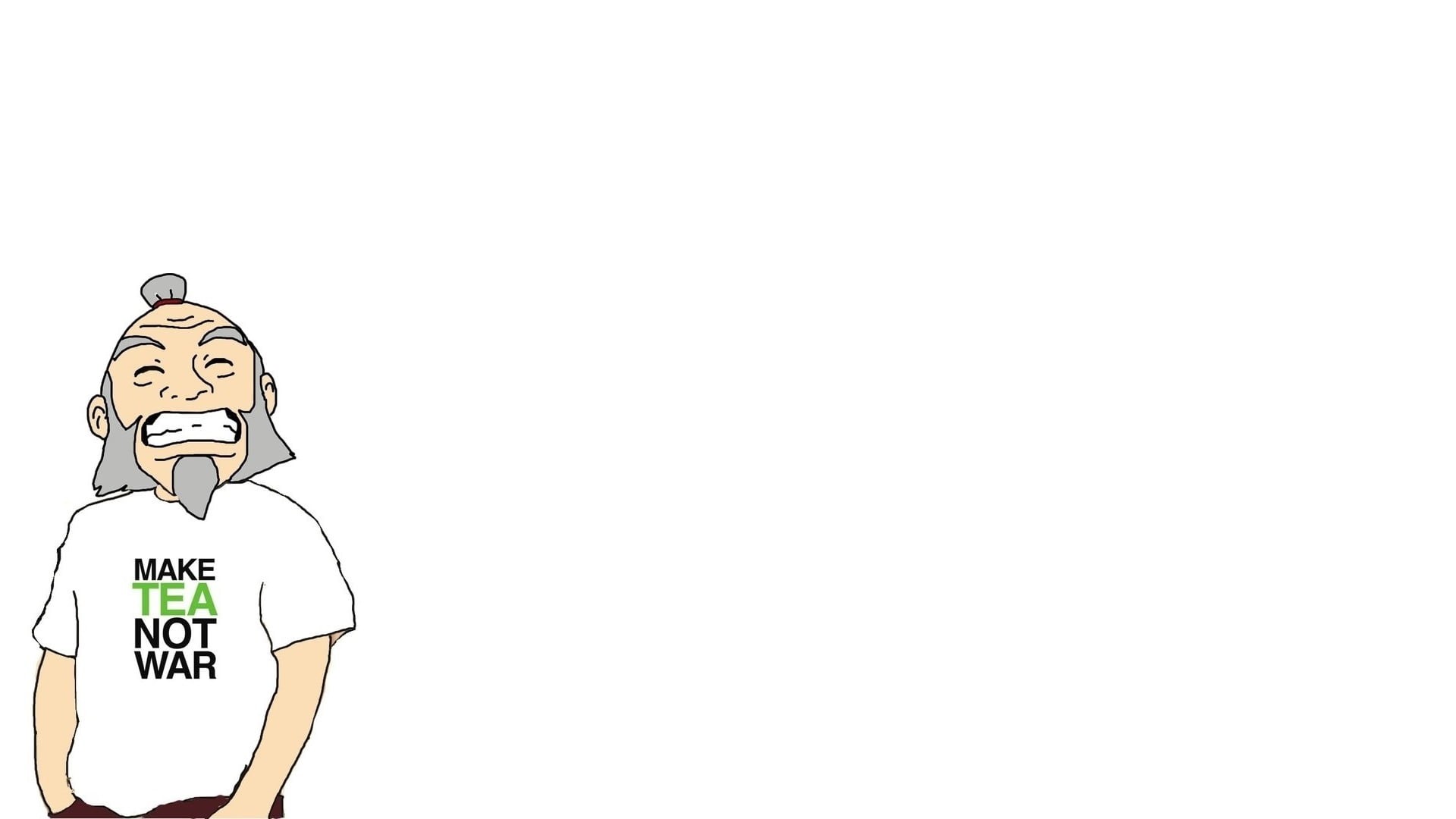 front view, character, copy space, communication, studio shot, indoors, representation, waist up, white background, avatar, Avatar: The Last Airbender, HD Wallpaper