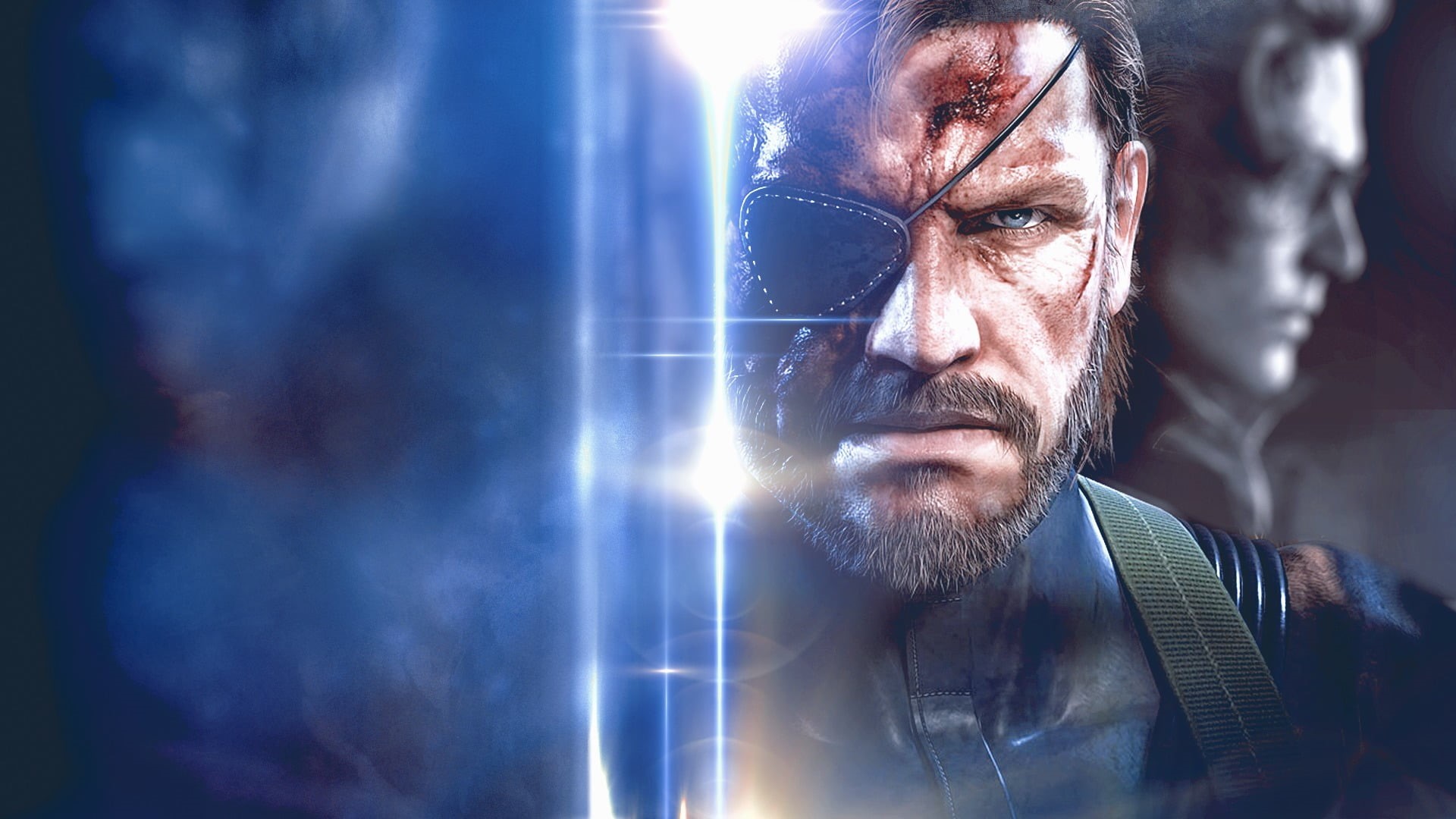 serious, solid, concentration, 1080P, adult, contemplation, business person, headshot, portrait, business, beard, men, one person, males, Metal Gear Solid , HD Wallpaper
