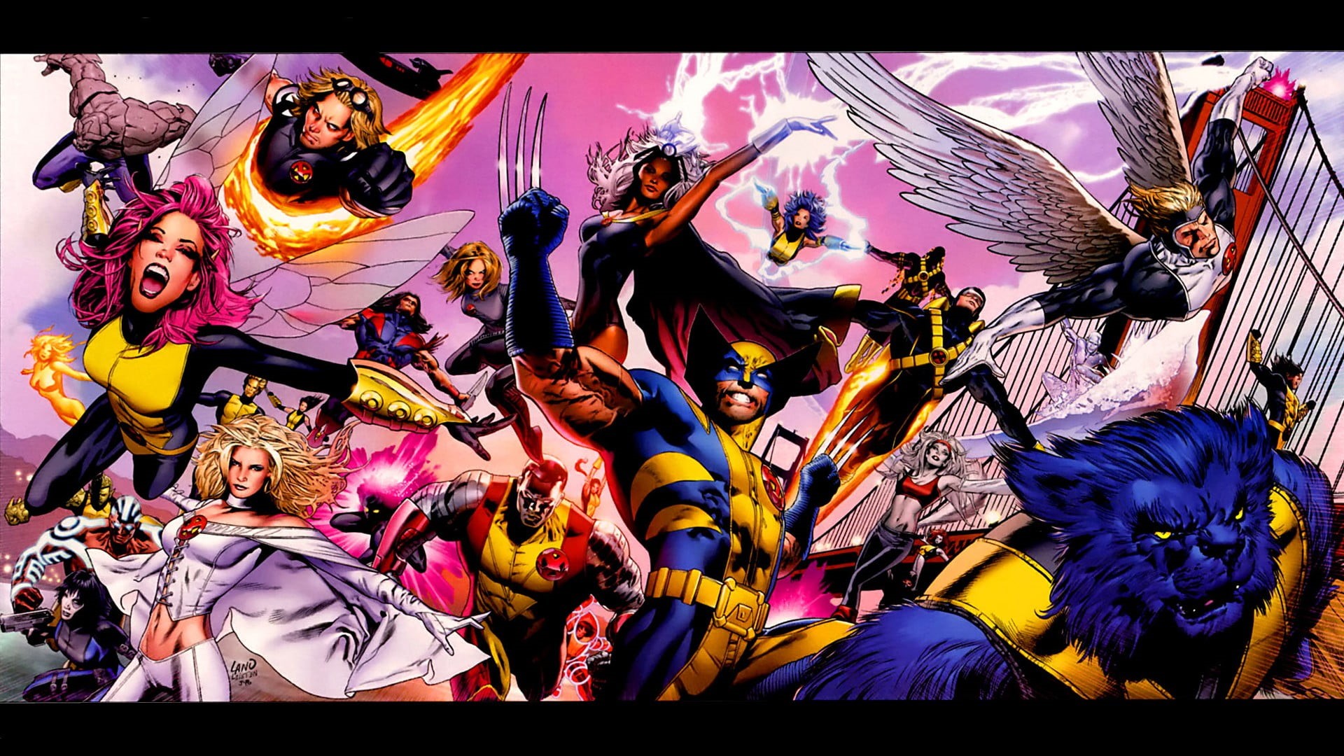 performance, festival, carnival, large group of people, dancing, marvel, group of people, arts culture and entertainment, X-Men, human representation, multi colored, HD Wallpaper