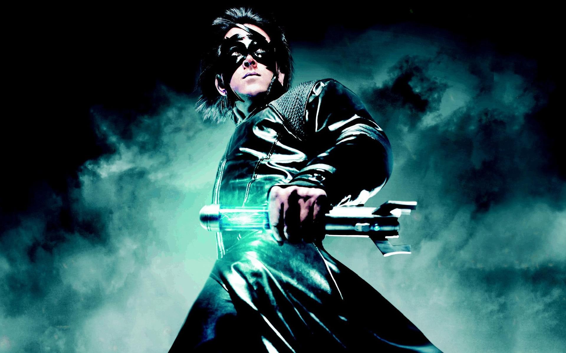 1080P, character, male, haired, krrish, movie, black, HD Wallpaper