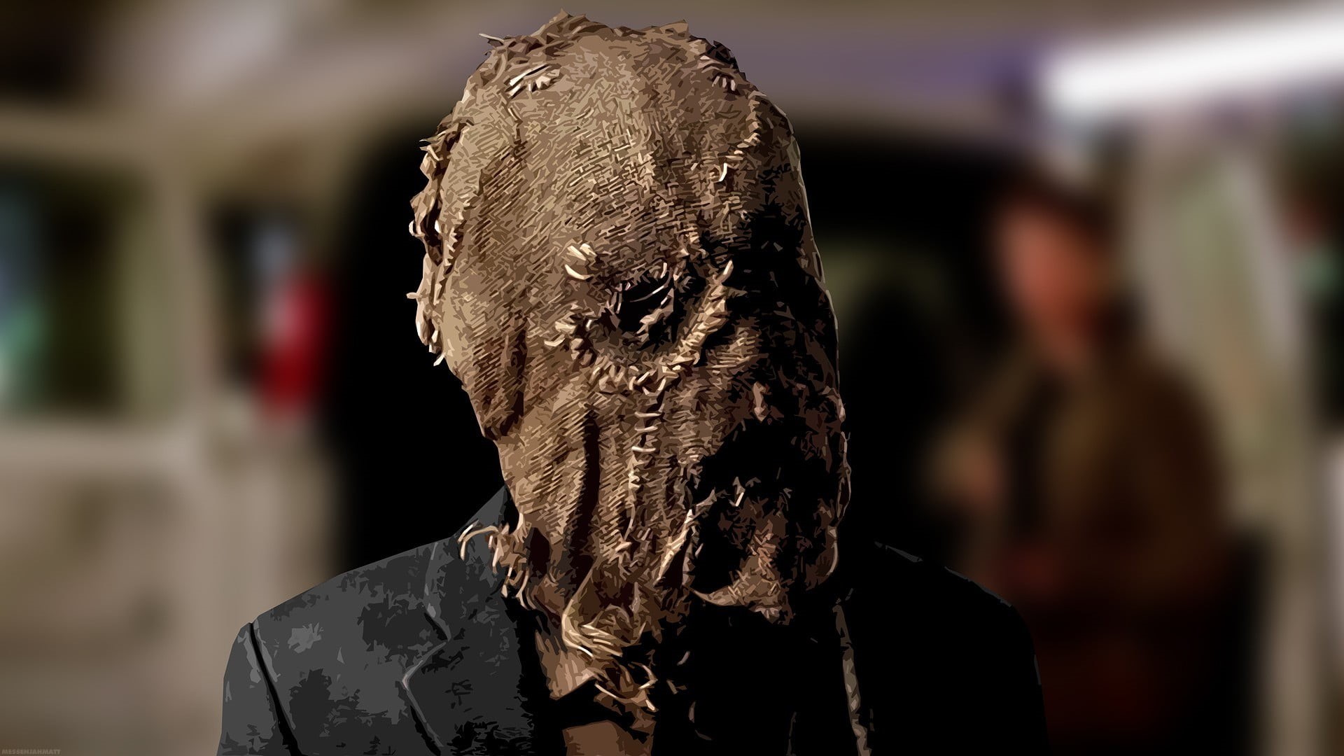 portrait, human representation, mask, The Dark Knight Rises, art and craft, the past, creativity, architecture, movies, day, statue, 1080P, incidental people, HD Wallpaper