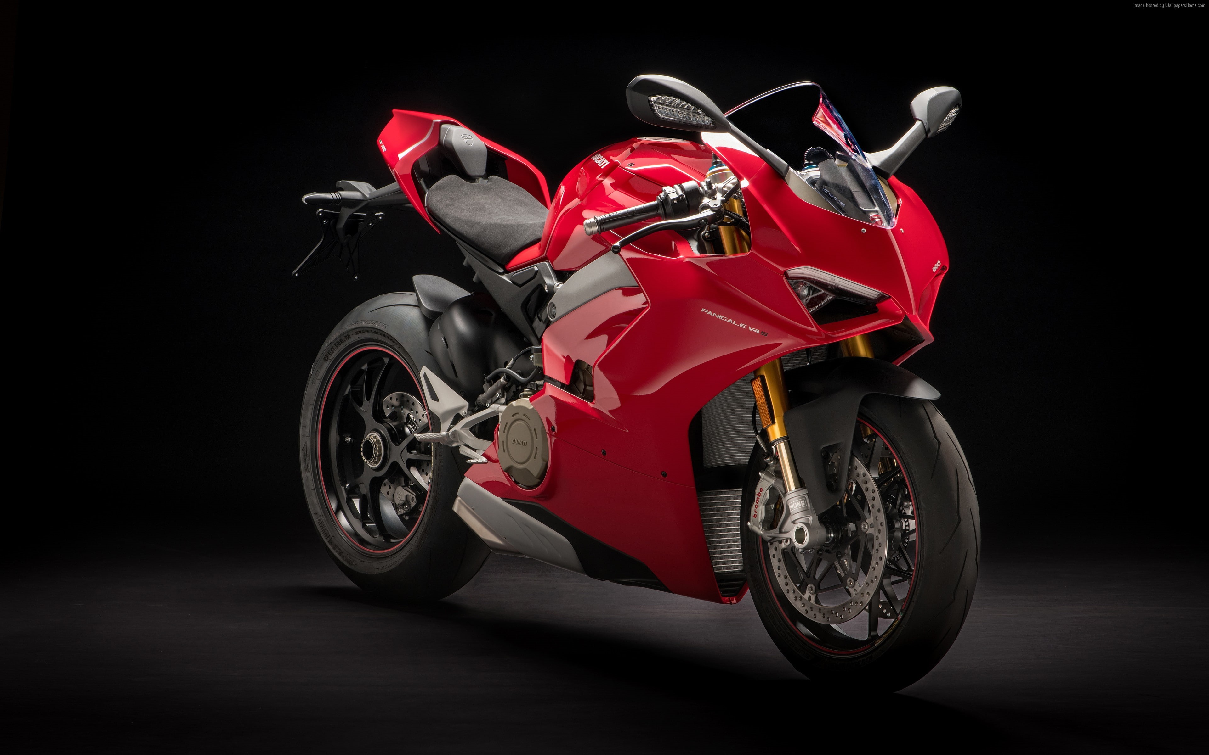 2018 Bikes, 4k, 4K, Ducati Panigale V4 S, HD Wallpaper