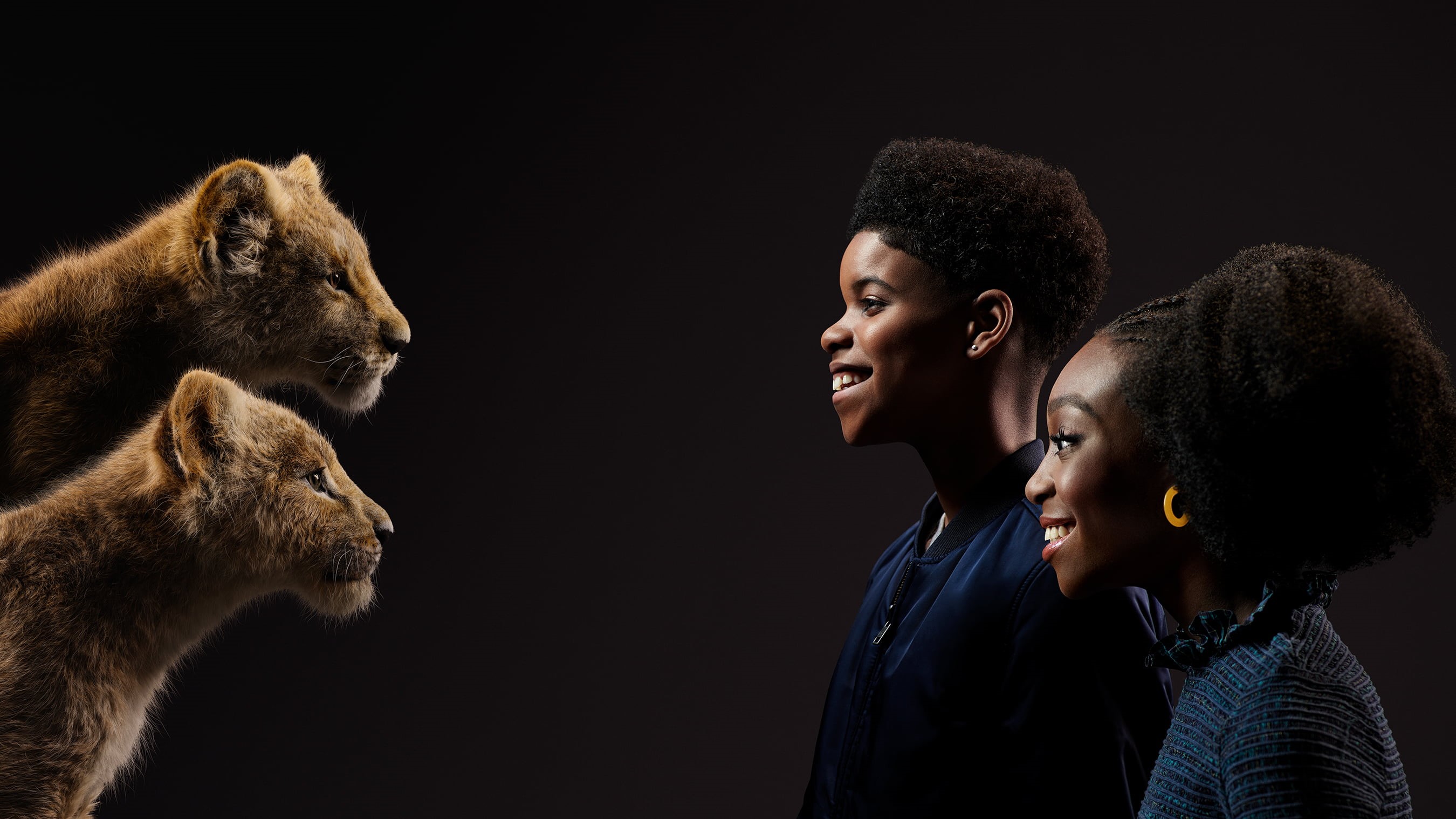 Movie, The Lion King (2019), Nala (The Lion King), JD McCrary, Shahadi Wright Joseph, Simba, 2K, HD Wallpaper