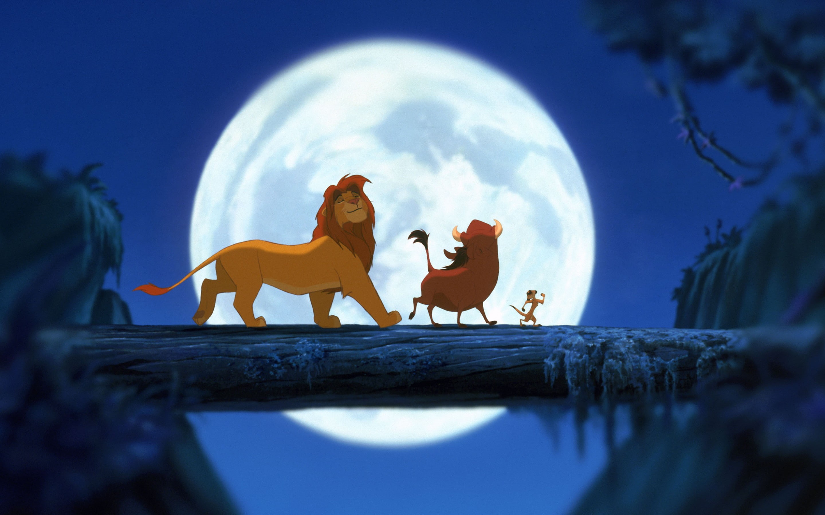 disney, king, hd, 2K, simba, desktop, timon, lion, pumbaa, HD Wallpaper