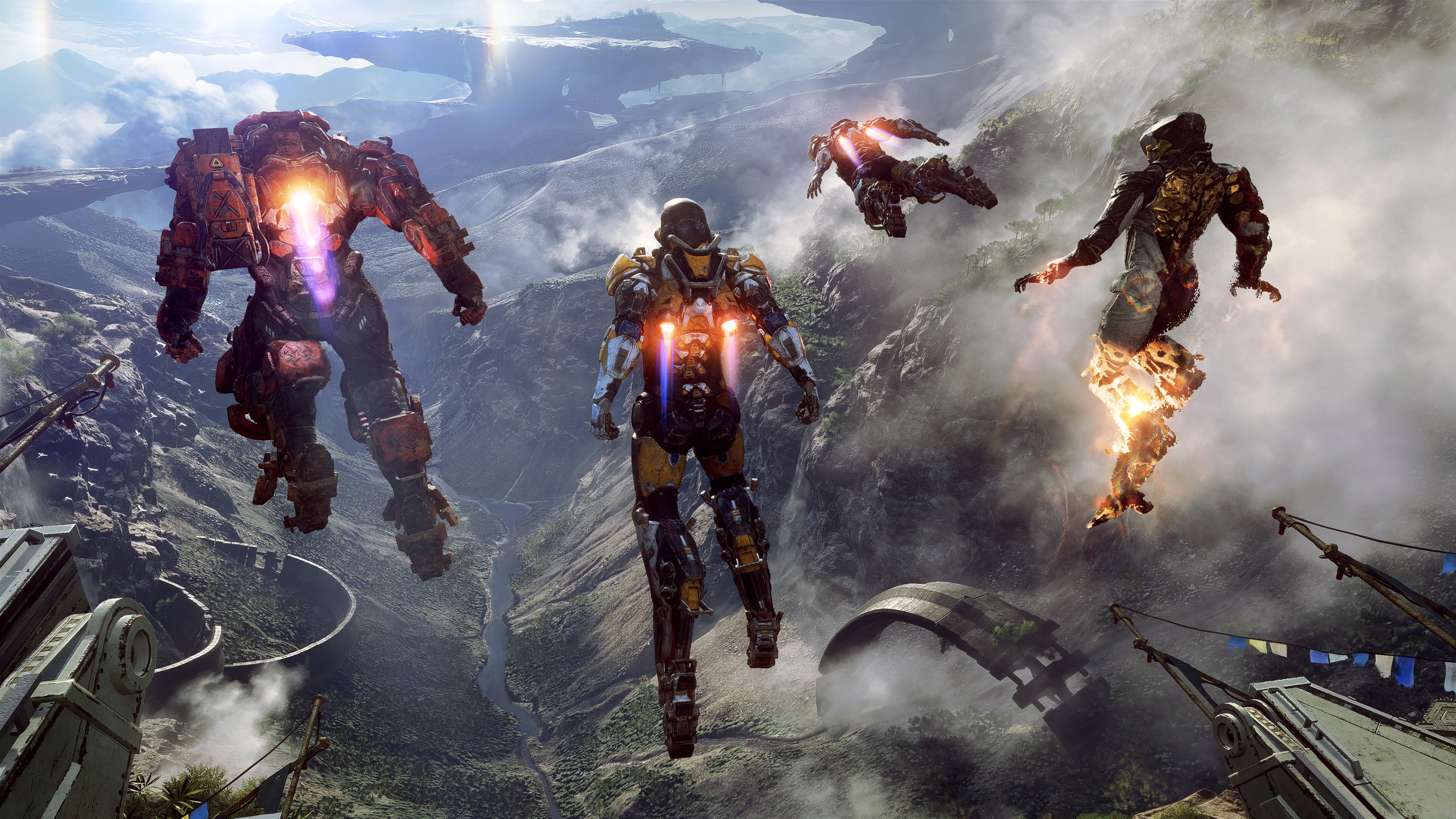 4K, PC Games, 2019 Games, Anthem, PlayStation 4, 4K, Xbox One, HD Wallpaper