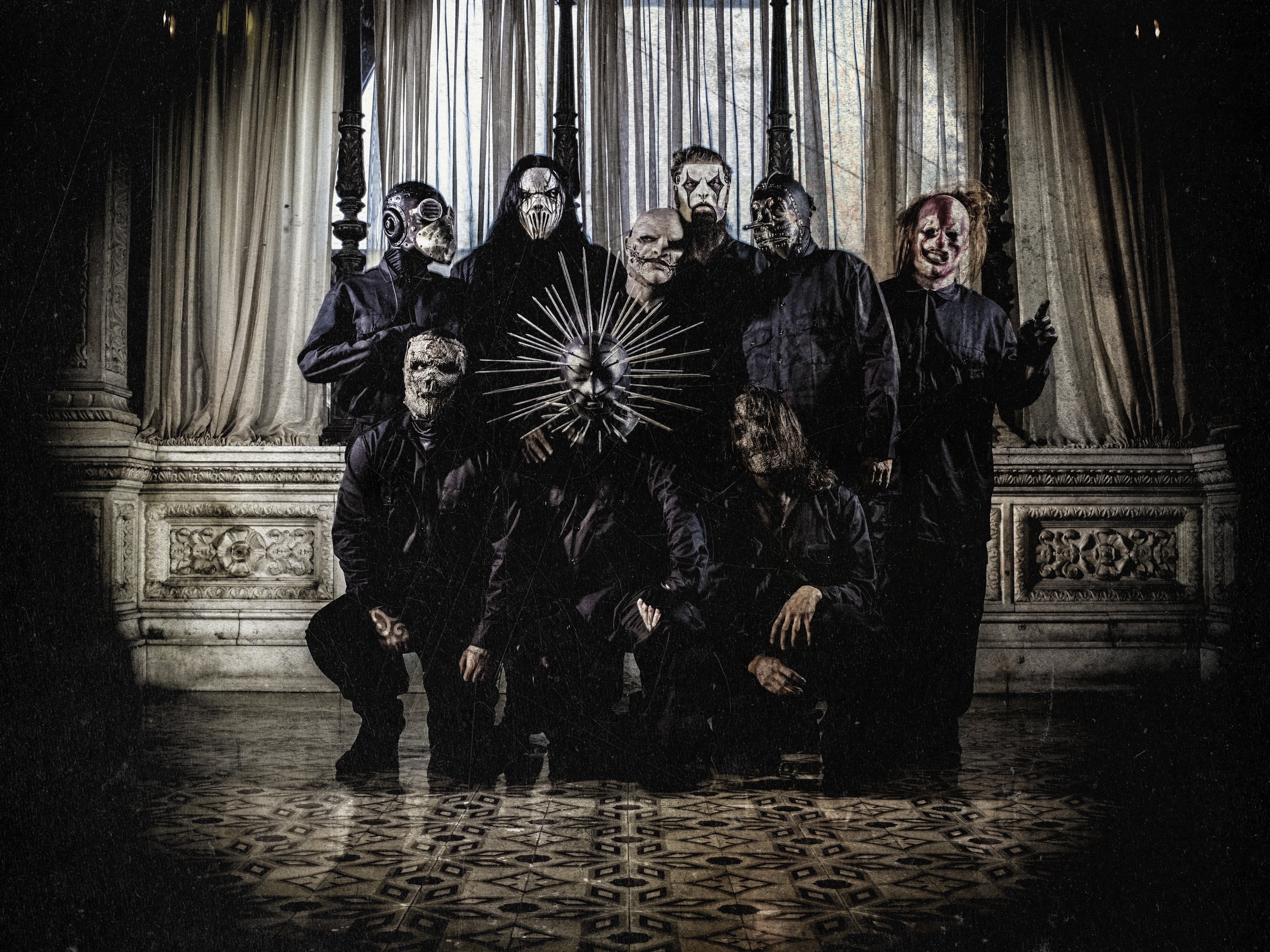 females, portrait, Sid Wilson, Nu-Metal, Craig Jones, women, looking at camera, indoors, Nu metal, Slipnot, europe, 2K, adult, Slipknot, architecture, HD Wallpaper