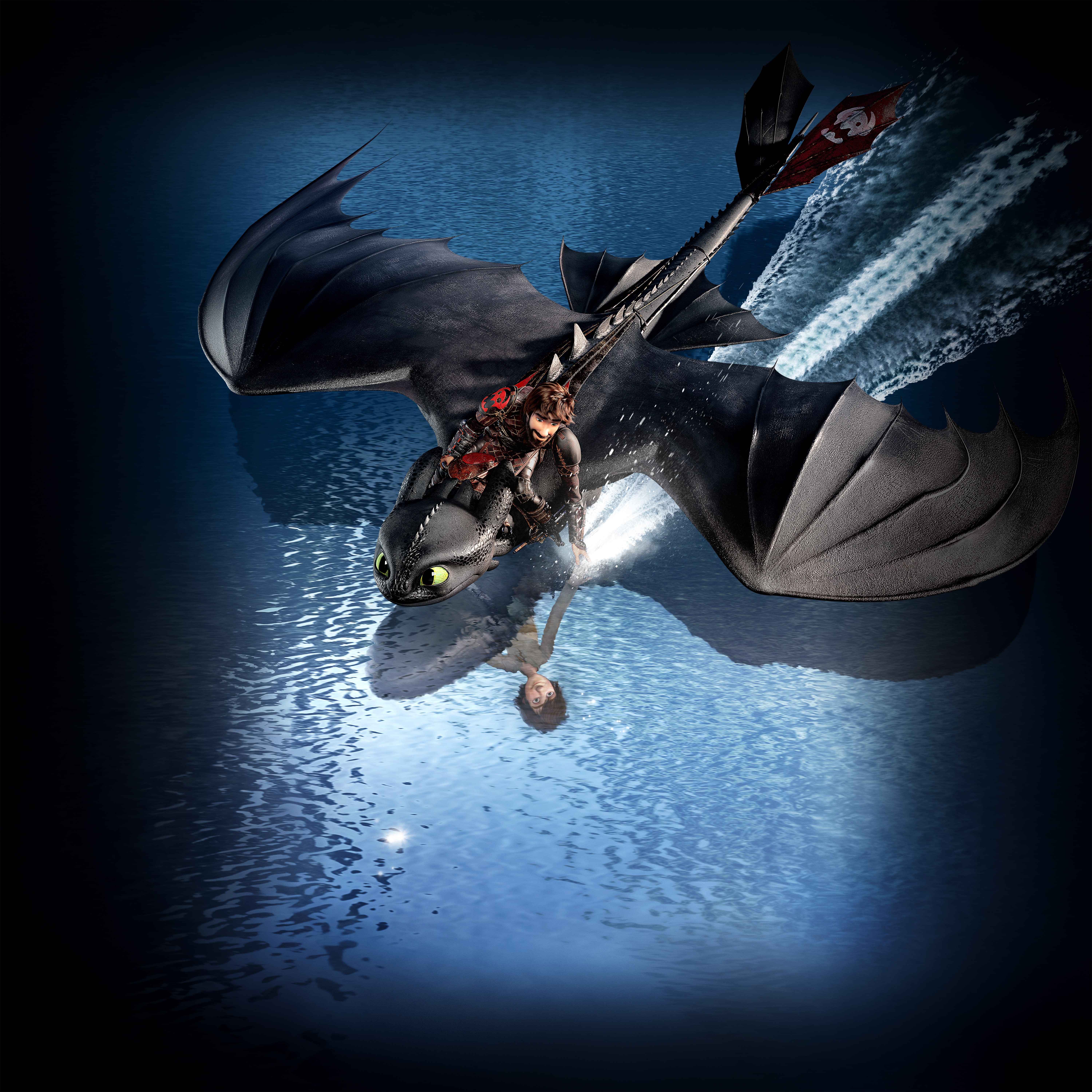 How to Train Your Dragon 3, Animation, 5K, 5K, How to Train Your Dragon: The Hidden World, 2019, Phone HD Wallpaper
