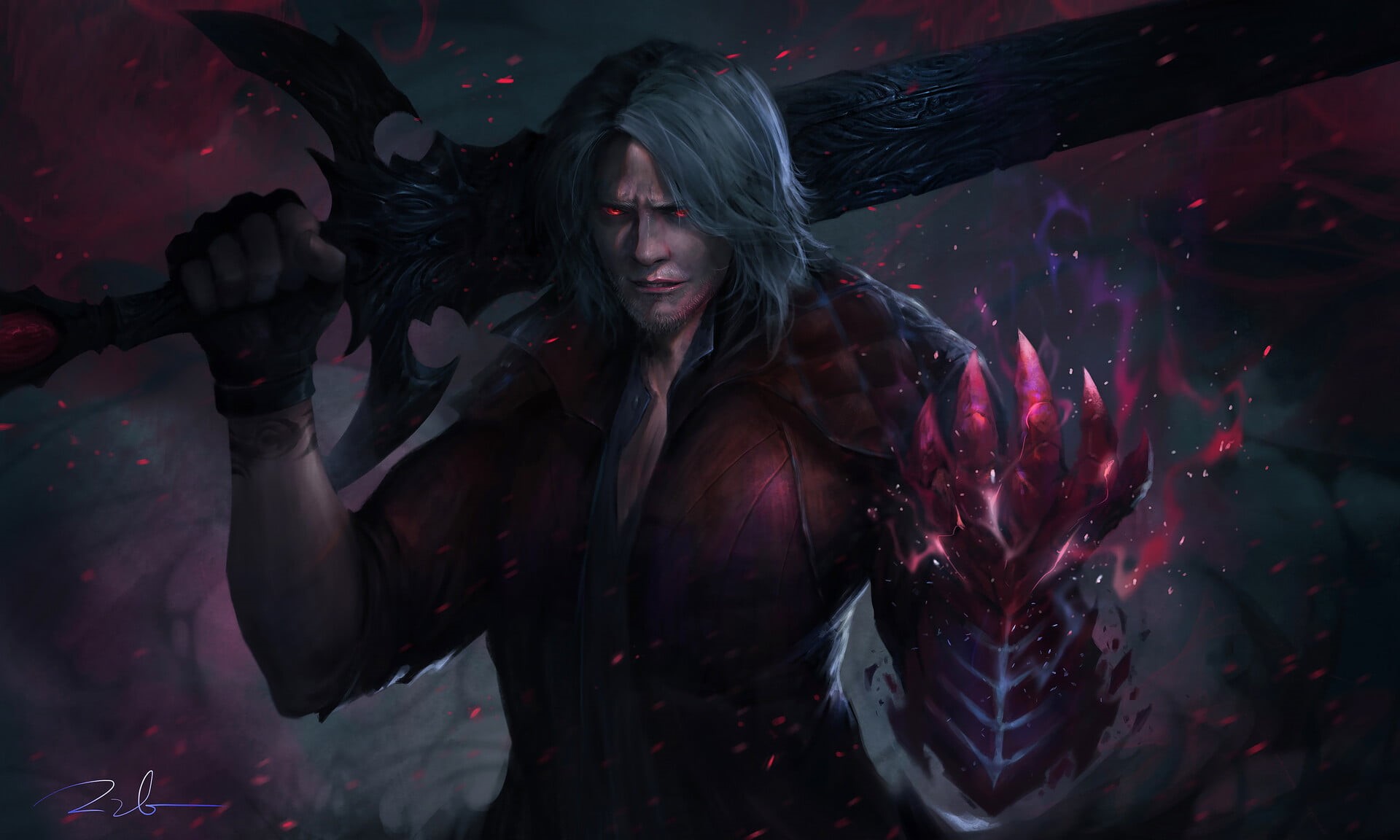 Devil May Cry, Devil May Cry 5, Dante (Devil May Cry), 1080P, HD Wallpaper