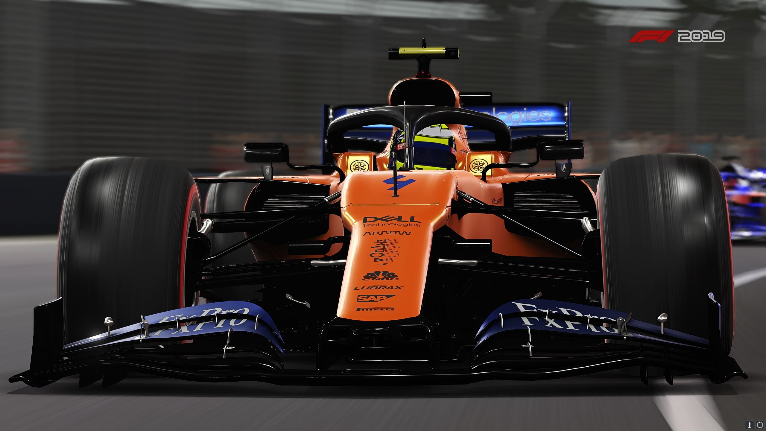 Mclaren MCL34, 2K, F1 2019, Video Game, Race Car, HD Wallpaper