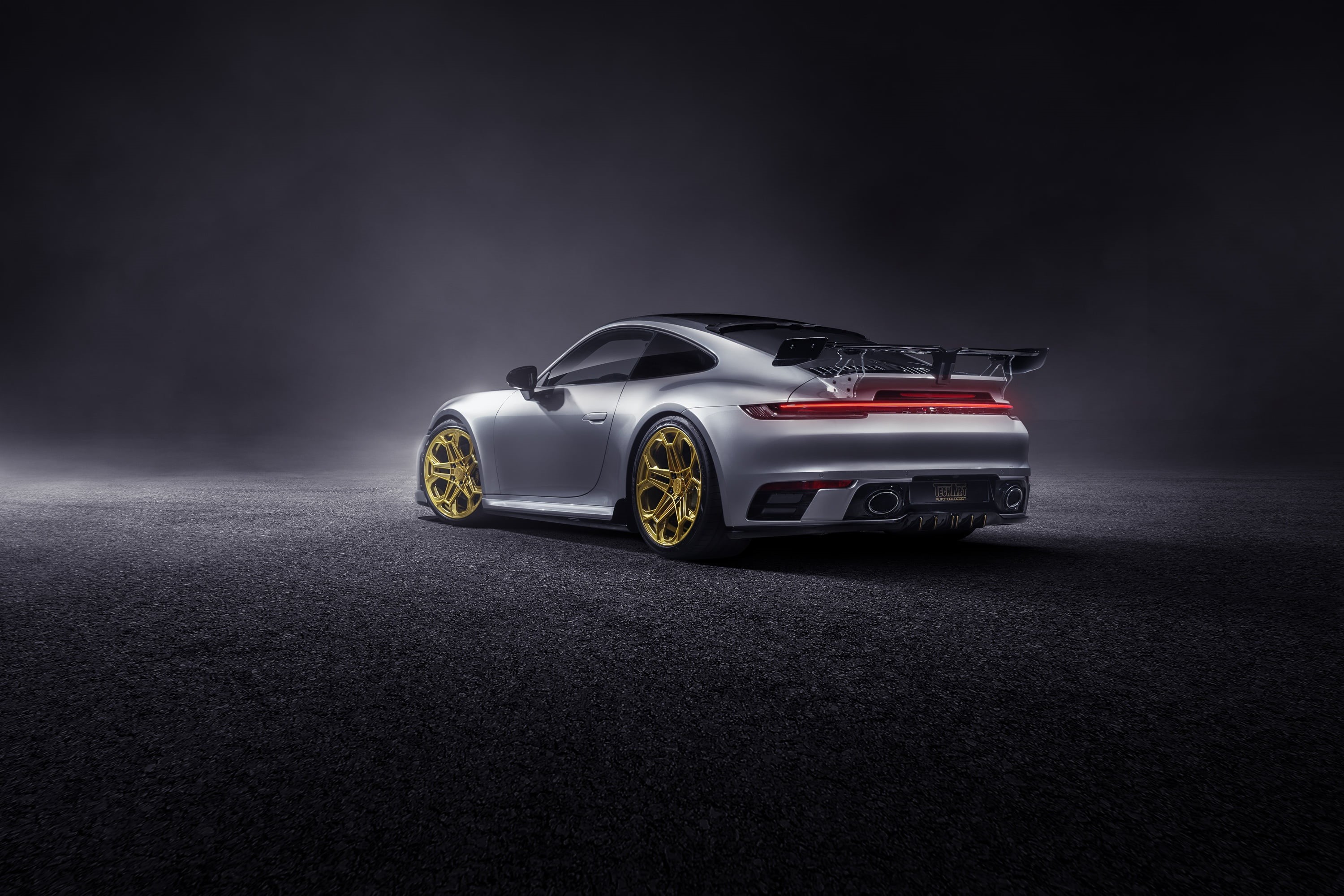 Carrera, Porsche, TechArt, 911, 2K, 2019, 992, HD Wallpaper